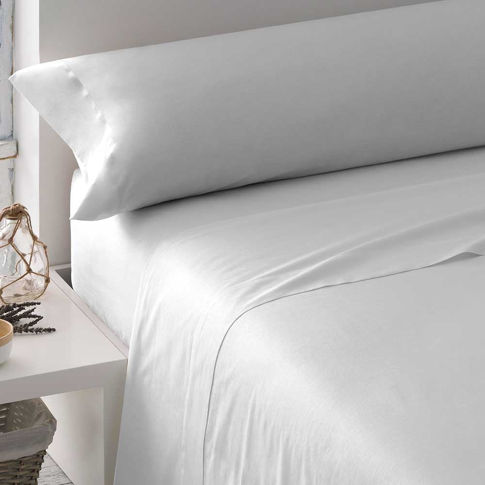 Conjunto de lençóis de algodão liso