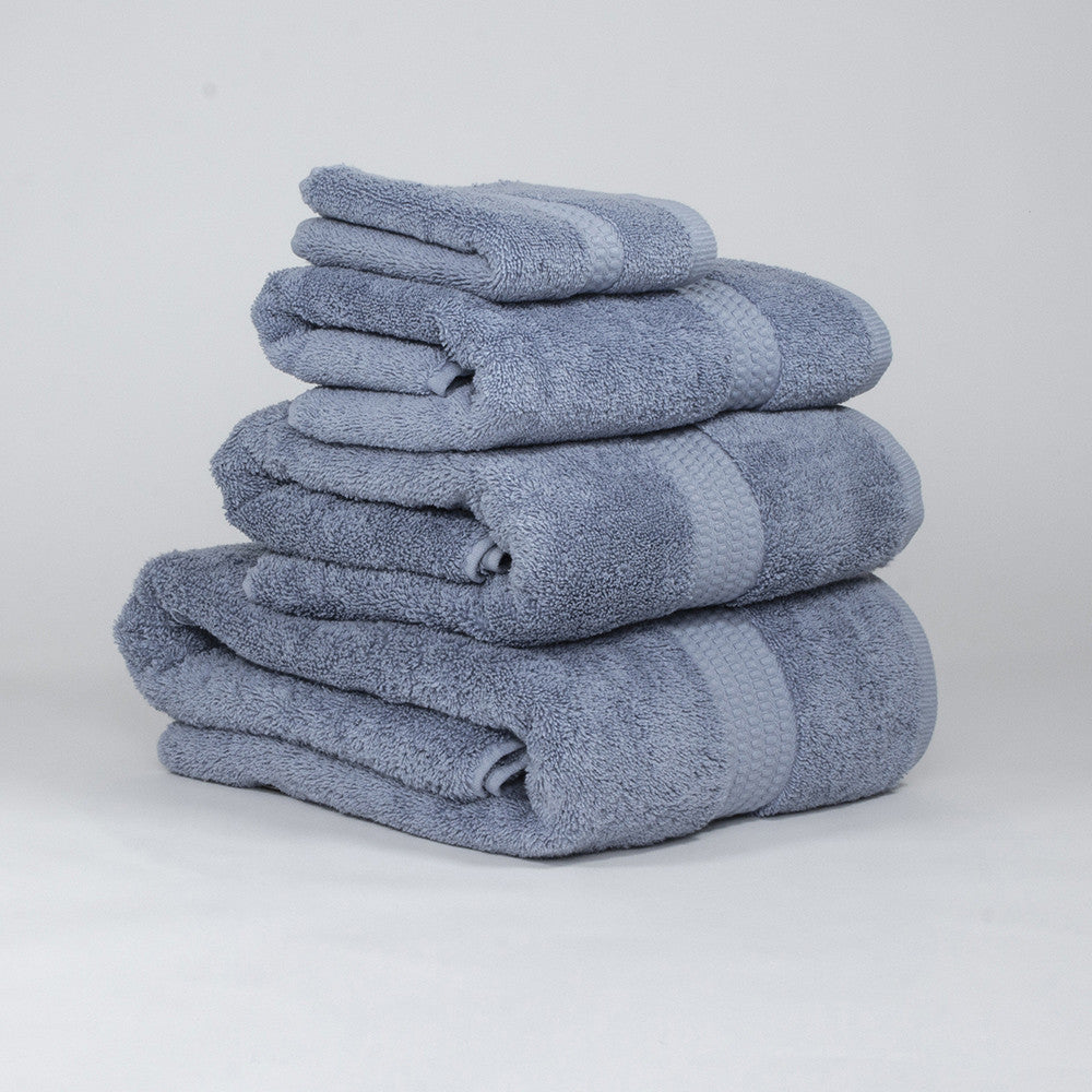 Toalha de banho azul índigo de 700g