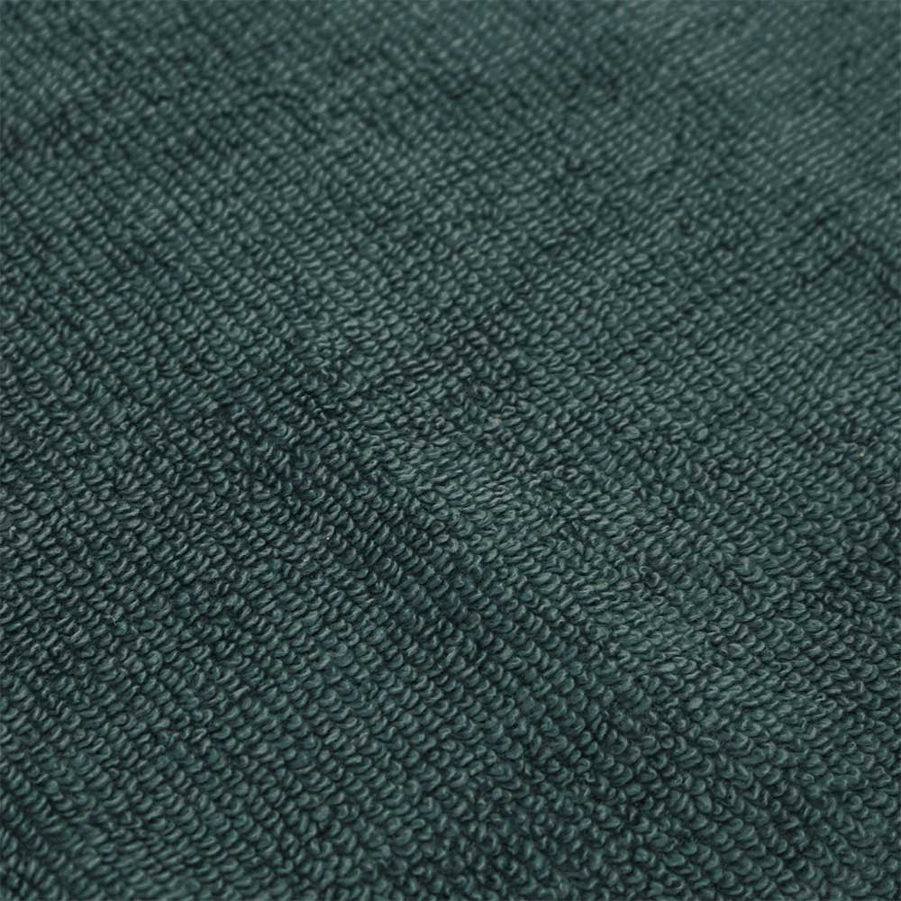 Toalha de banho dupla de felpa verde menta, 400g