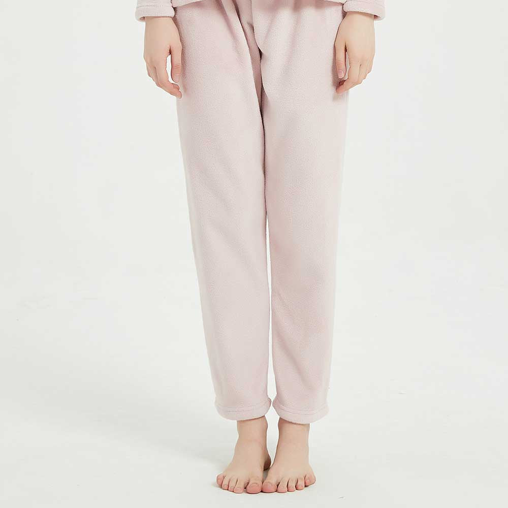 pijama de veludo rosa claro