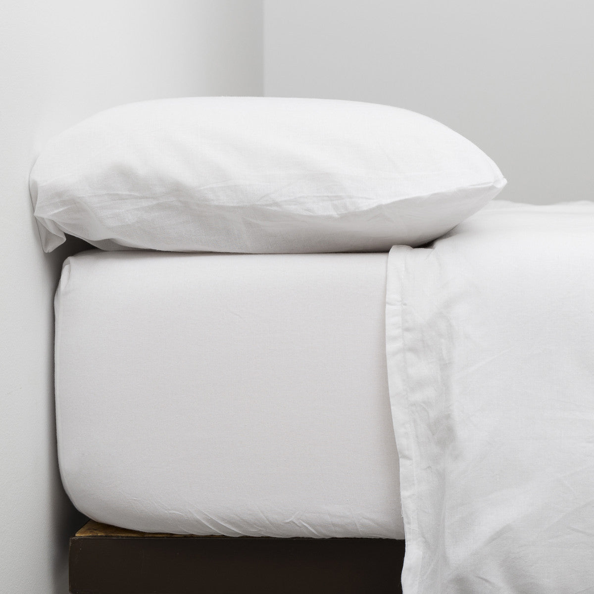 Capa de edredão algodão orgânico branco