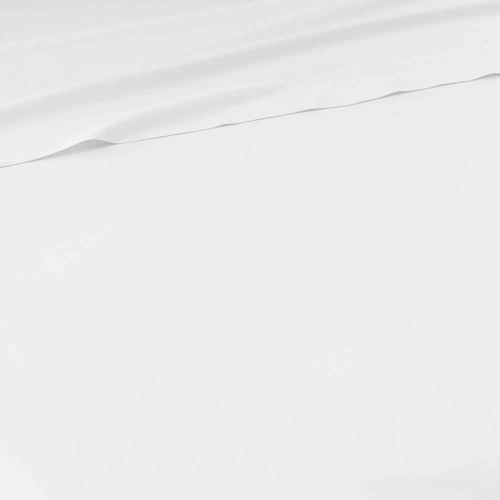 Jogo de lençóis de algodão percal branco