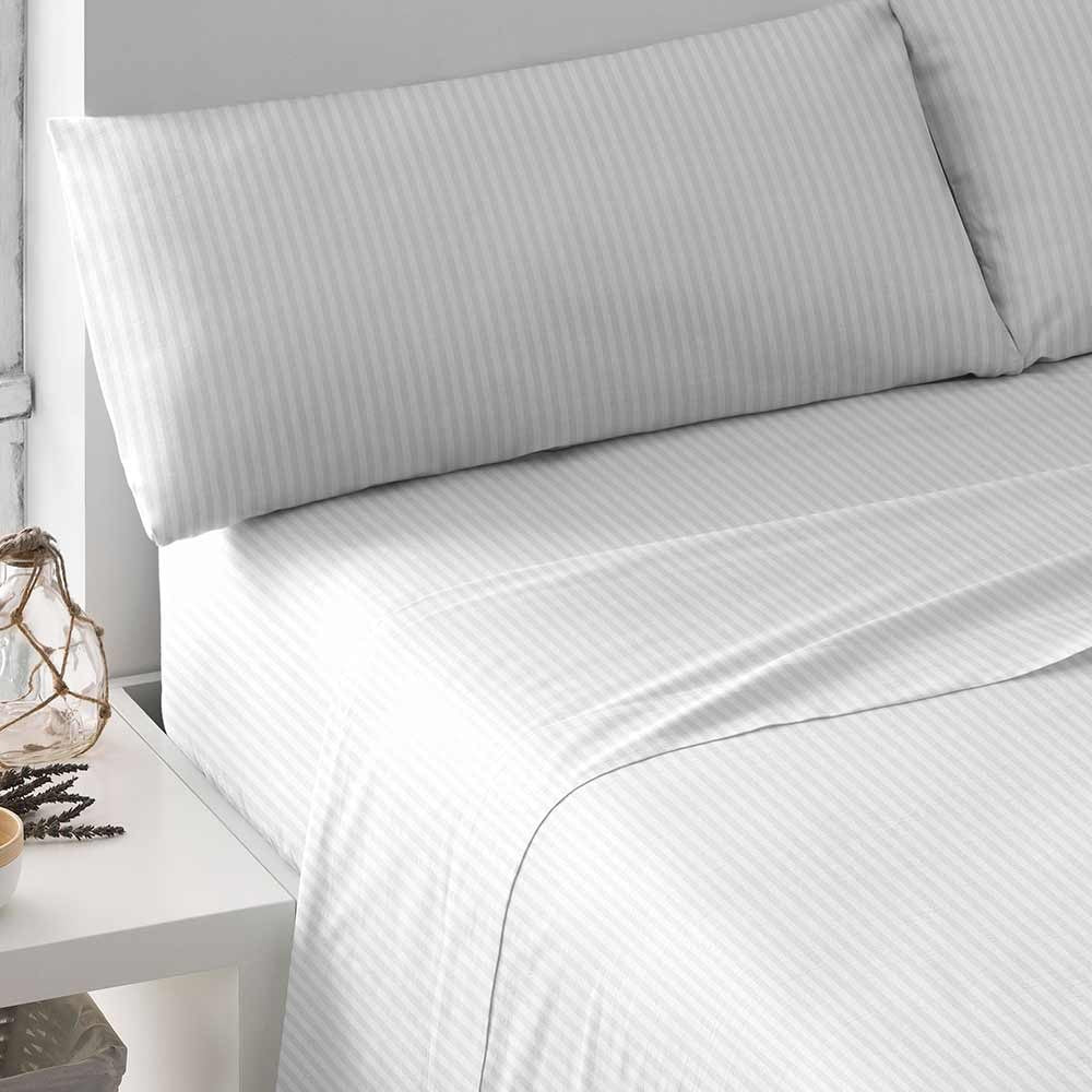 Jogo de lençóis PR em cetim de algodão tingido