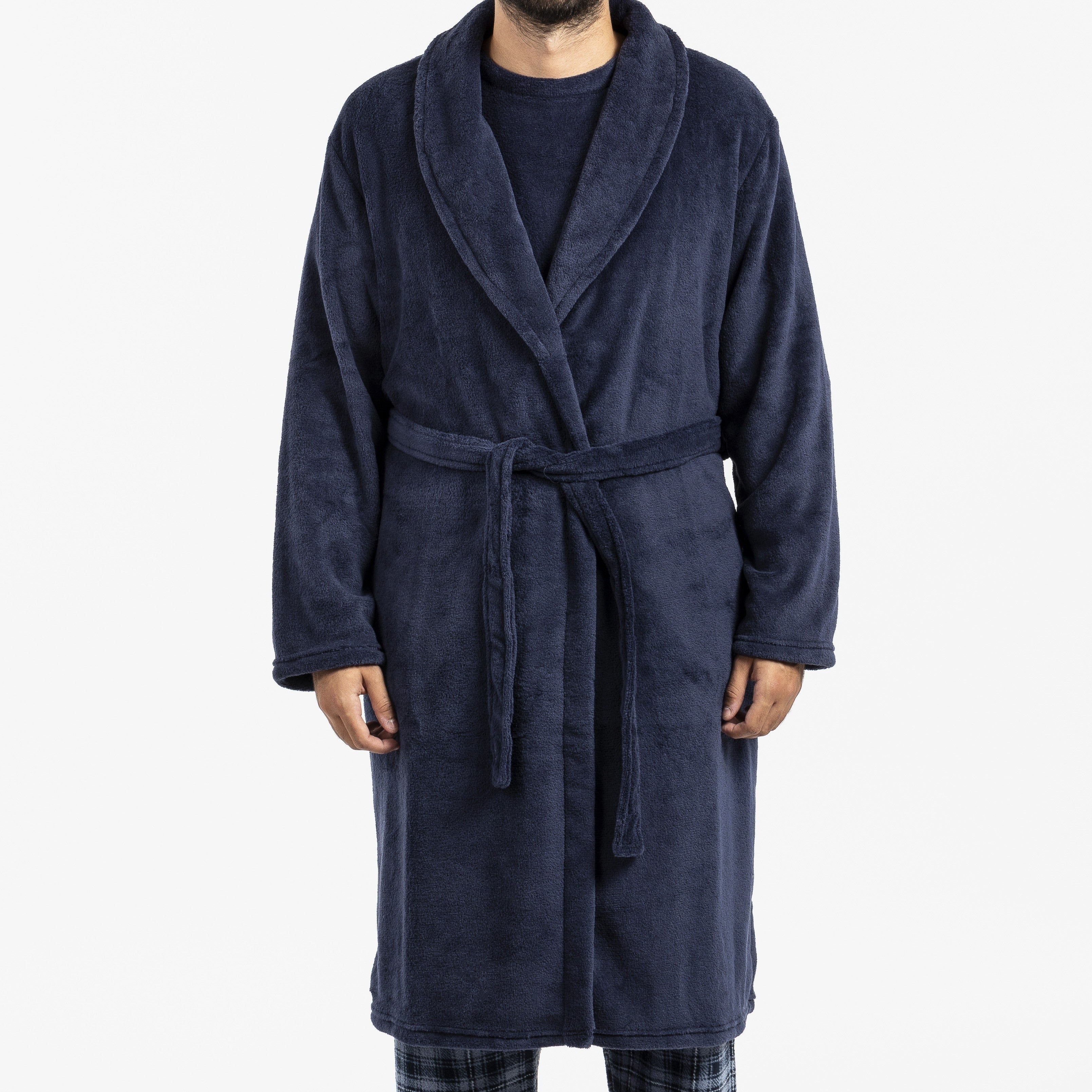 Roupão masculino coral