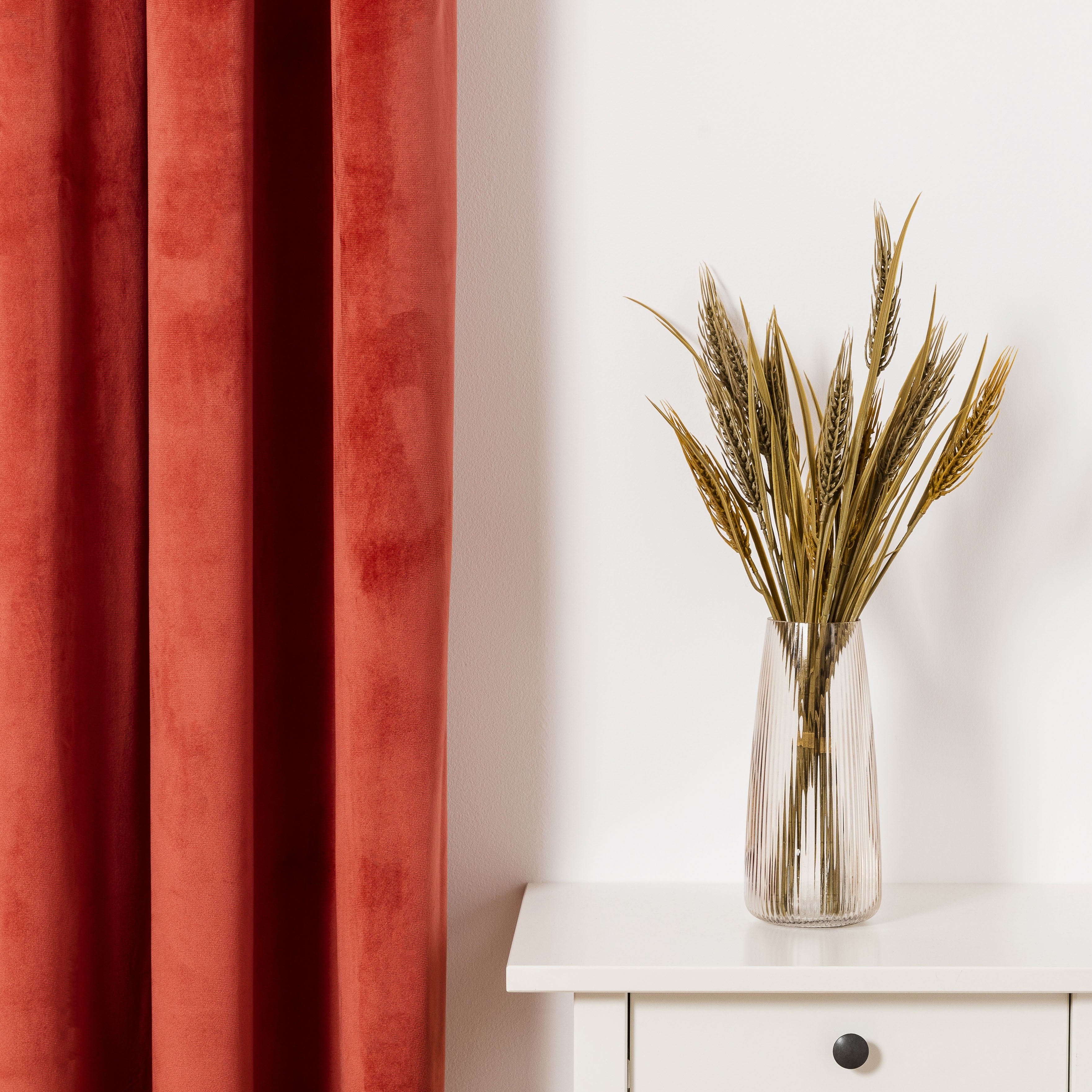 Novo revestimento de cortina de veludo