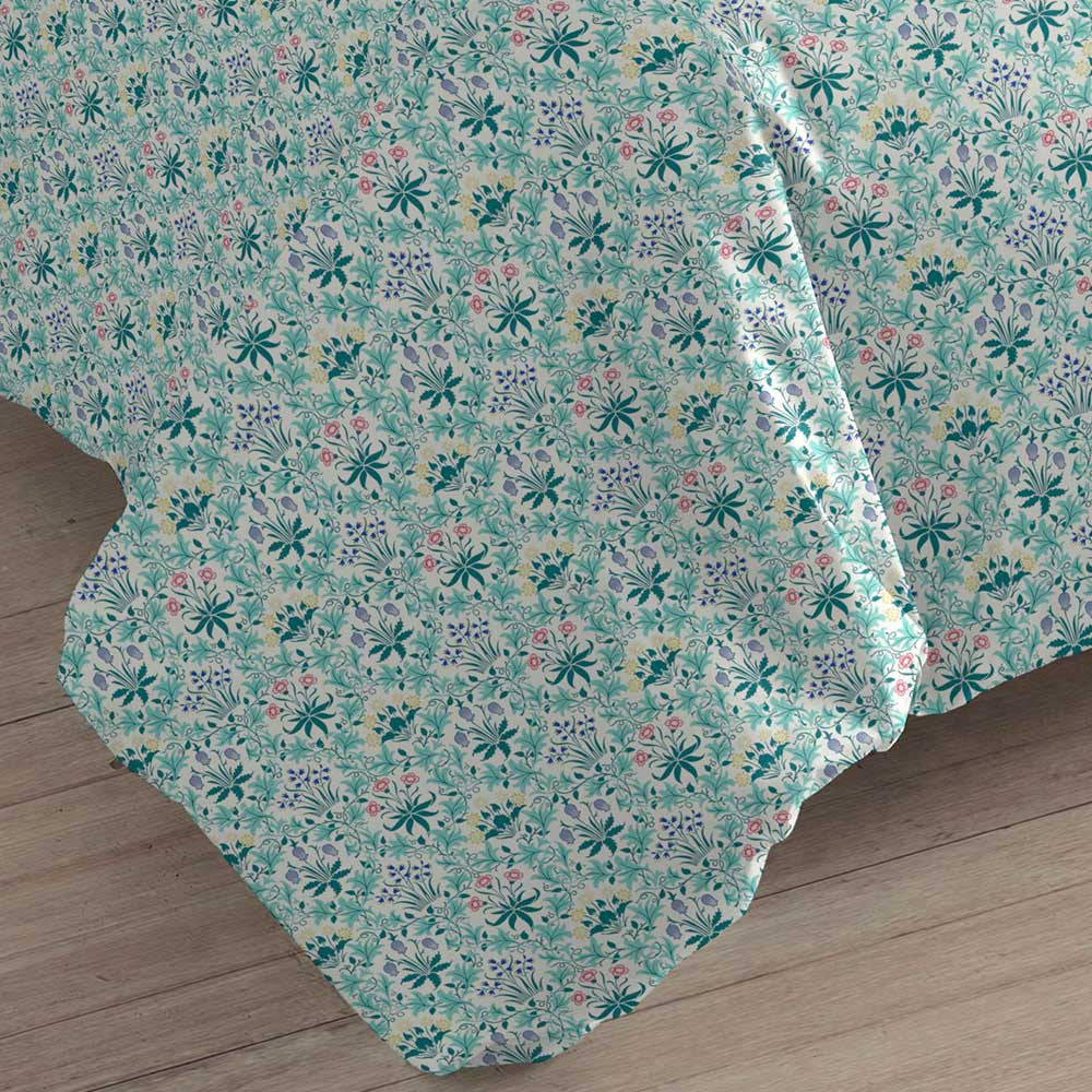 Capa de edredom Cecilia Blue Single