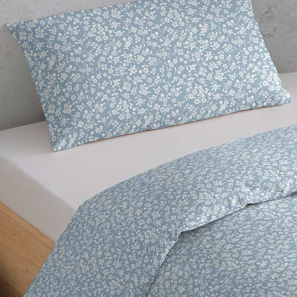 Capa de edredom tamanho queen Indigo Spring