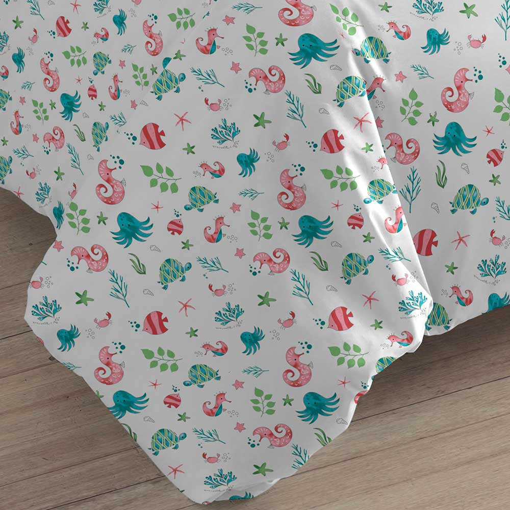 Capa de edredom individual Saes