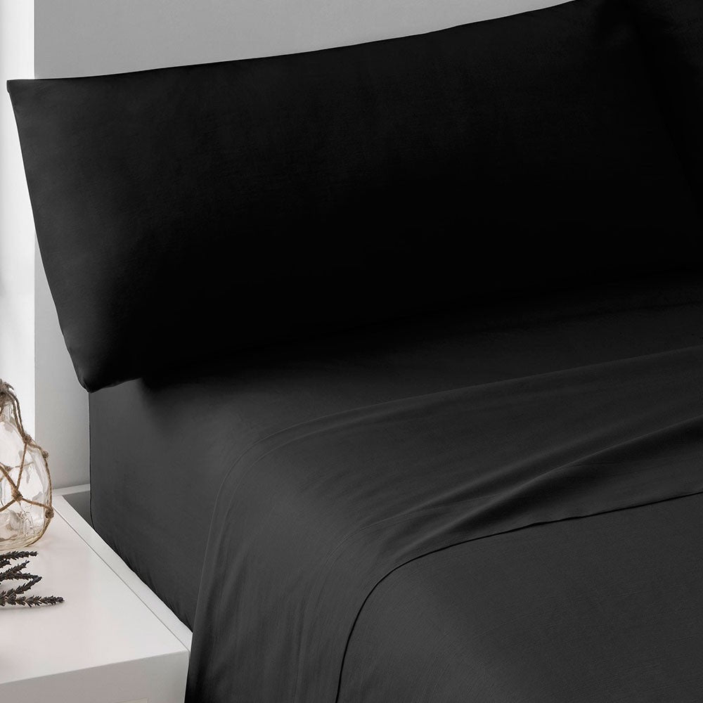 Jogo de lençóis PR em percal de algodão tingido