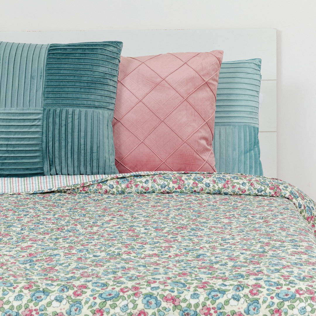 Colcha Tiffany verde Belinda