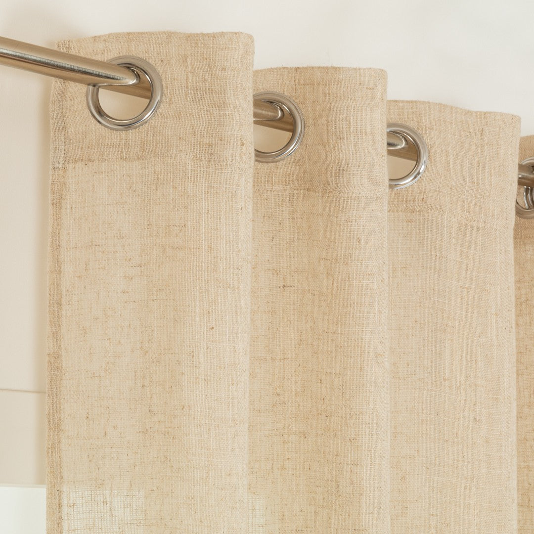 Cortina bege Brita