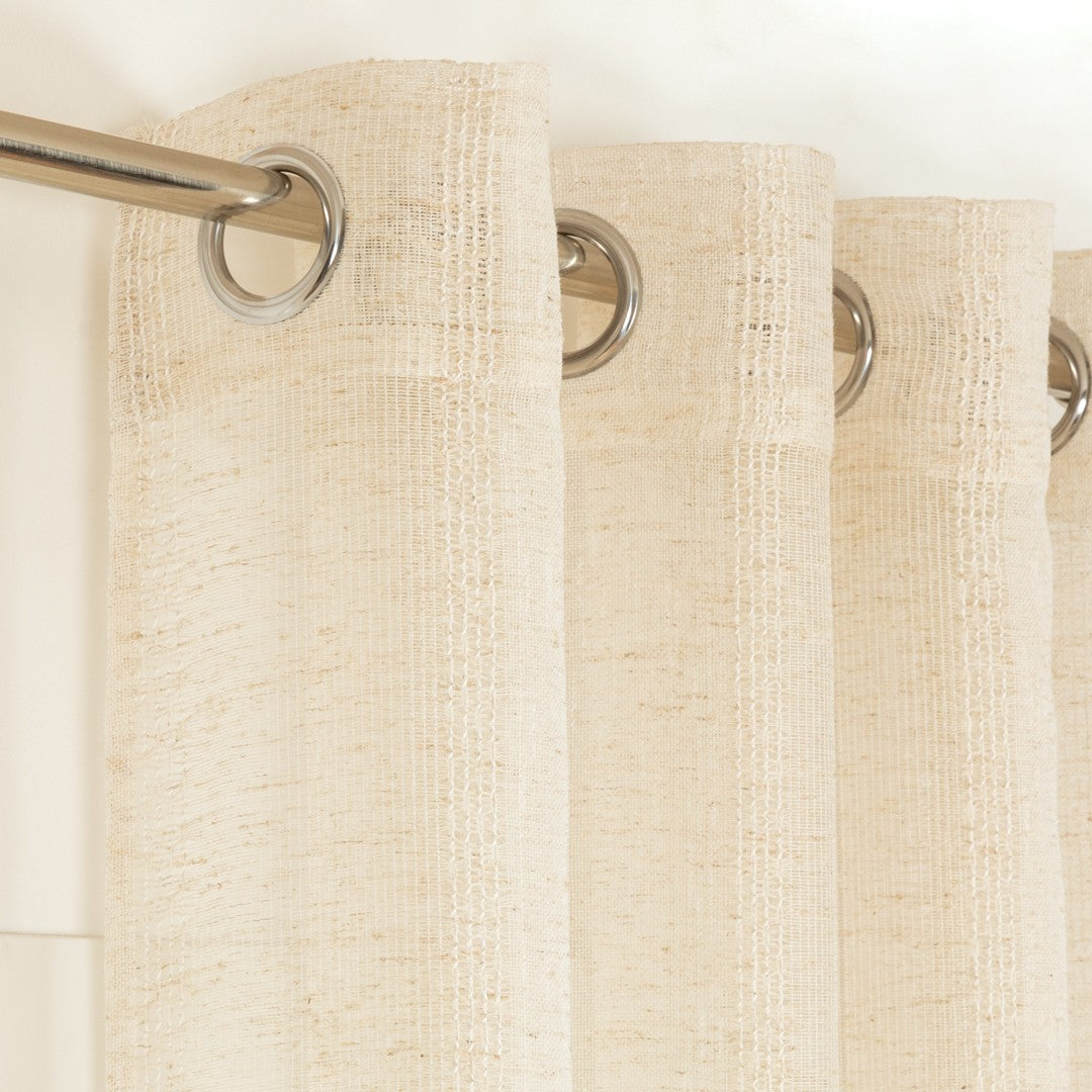 Cortina bege Nilda