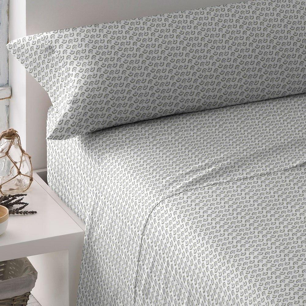 Jogo de lençóis Diana Tiffany em algodão percal verde