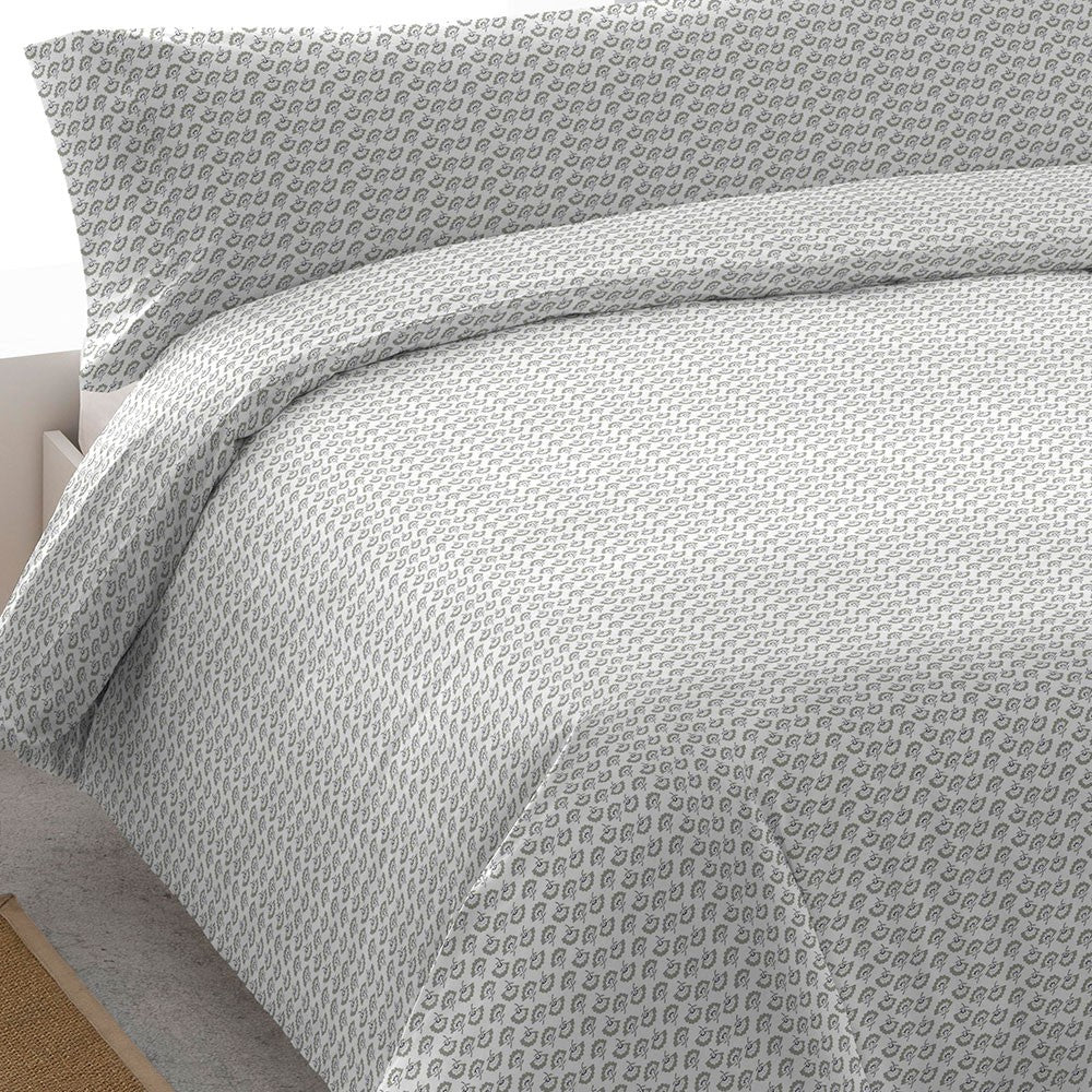 Capa de edredom Diana verde Tiffany em algodão percal