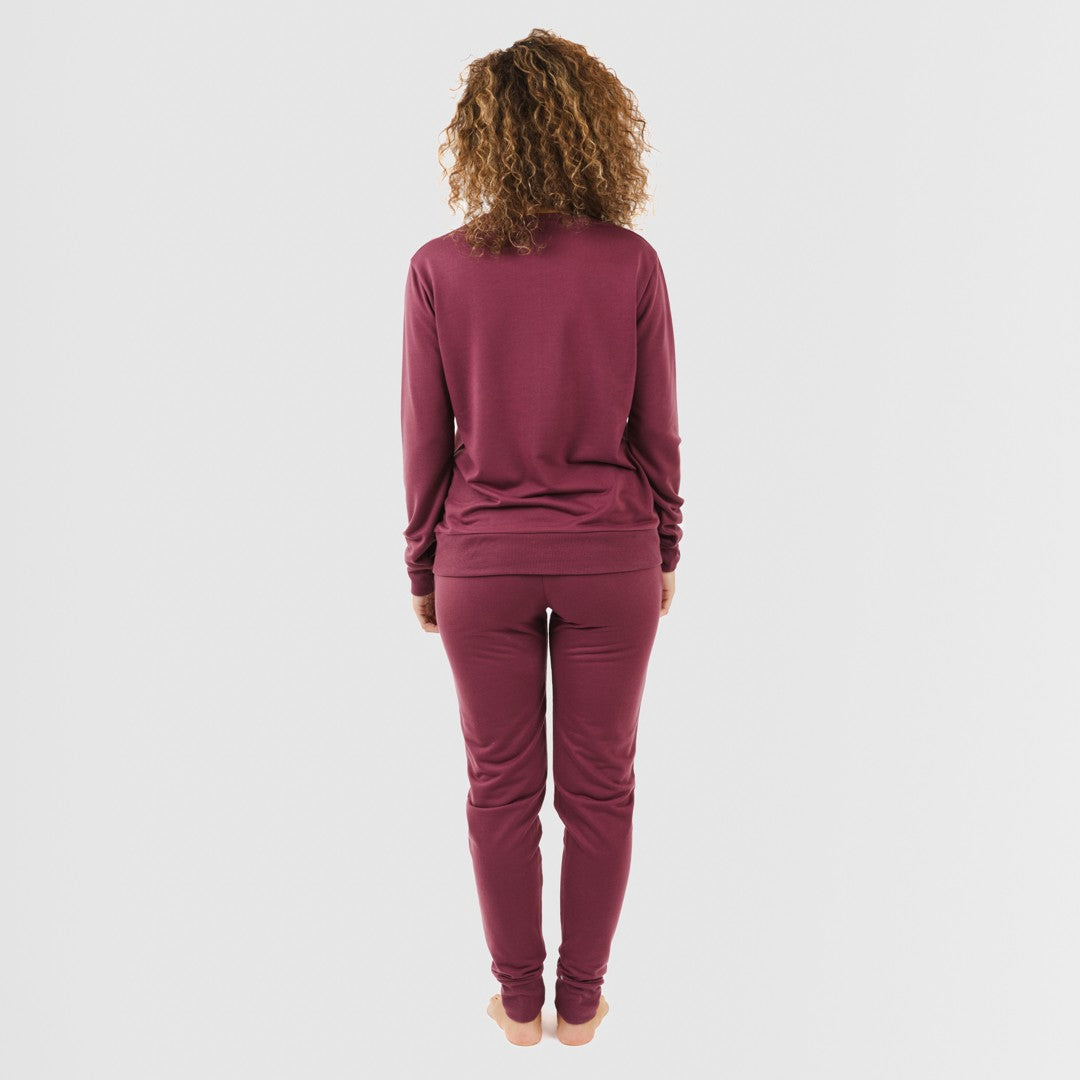 Conjunto Sport berenjena novo