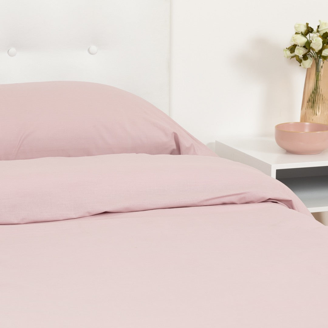 Funda nórdica algodón percal lisa