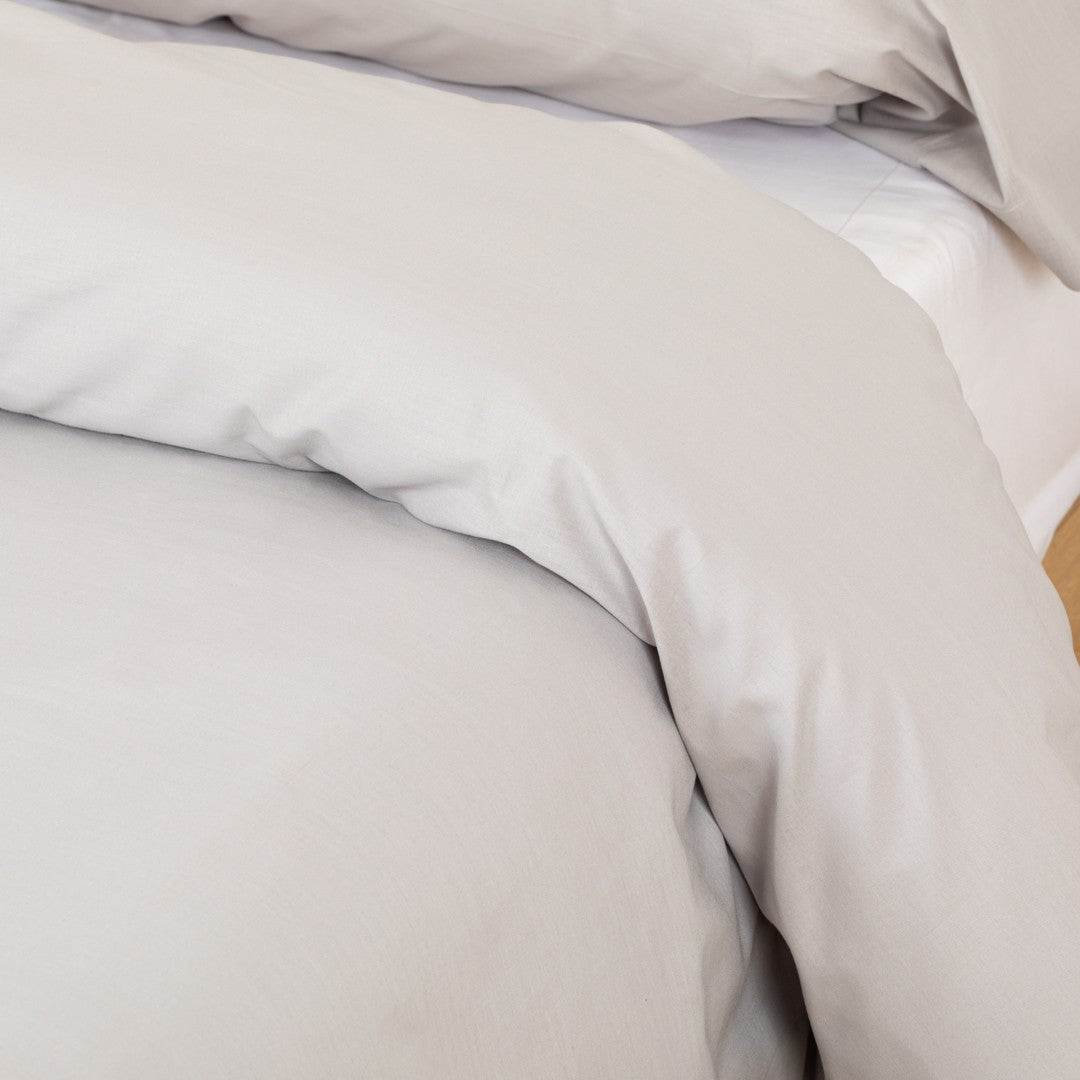 Funda nórdica algodón percal lisa