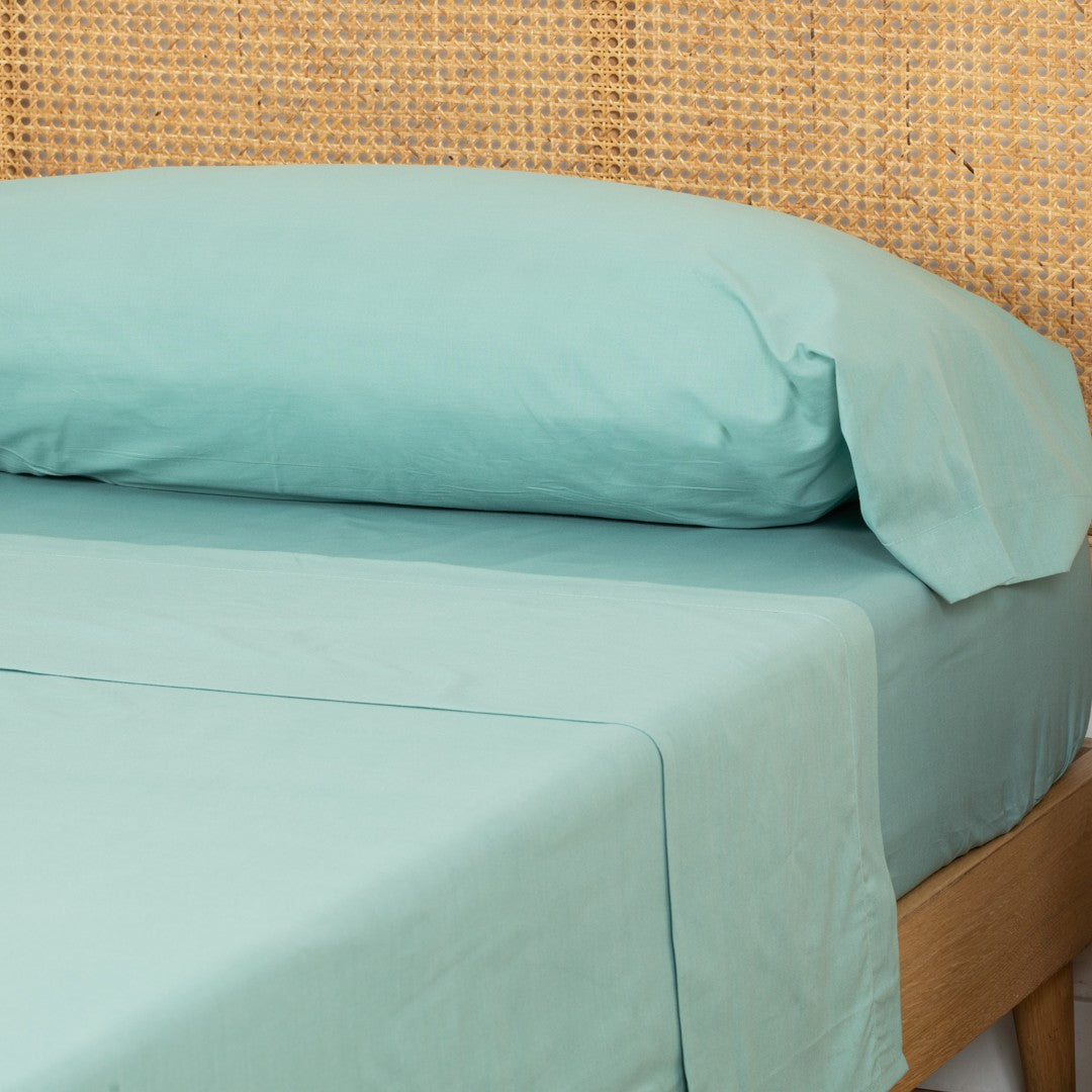 Conjunto de lençóis tingidos de algodão PR