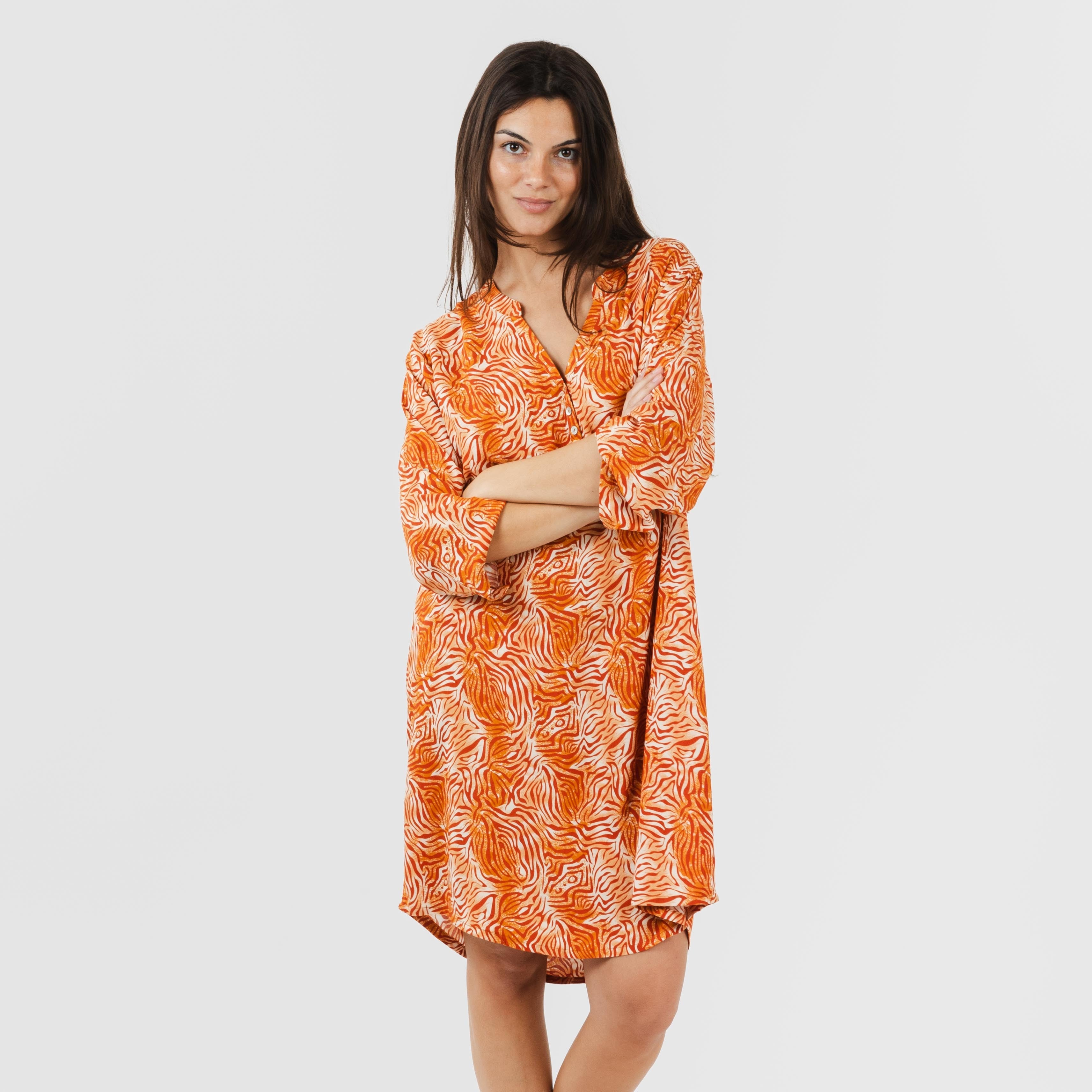 Camisola de viscose Sola terracota