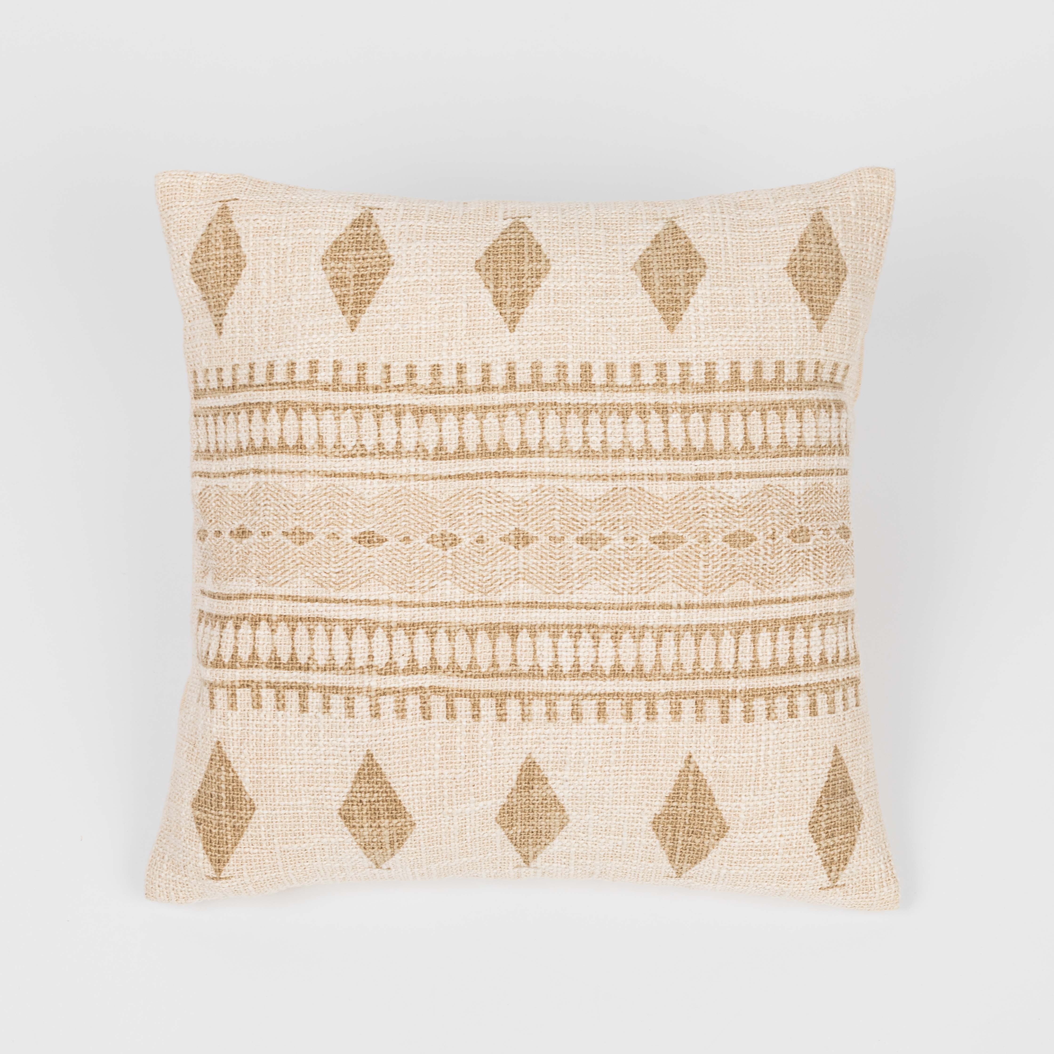 Almofada quadrada Fauno em algodão 45x45 - capa + enchimento