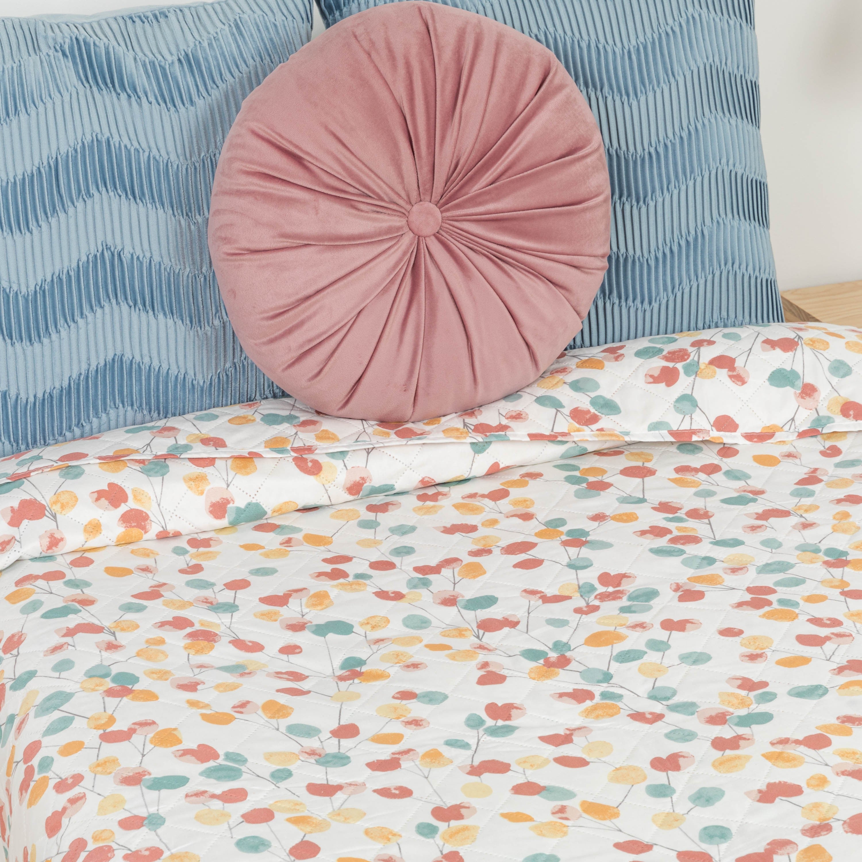 Colcha de retalhos Eloisa em aquarela