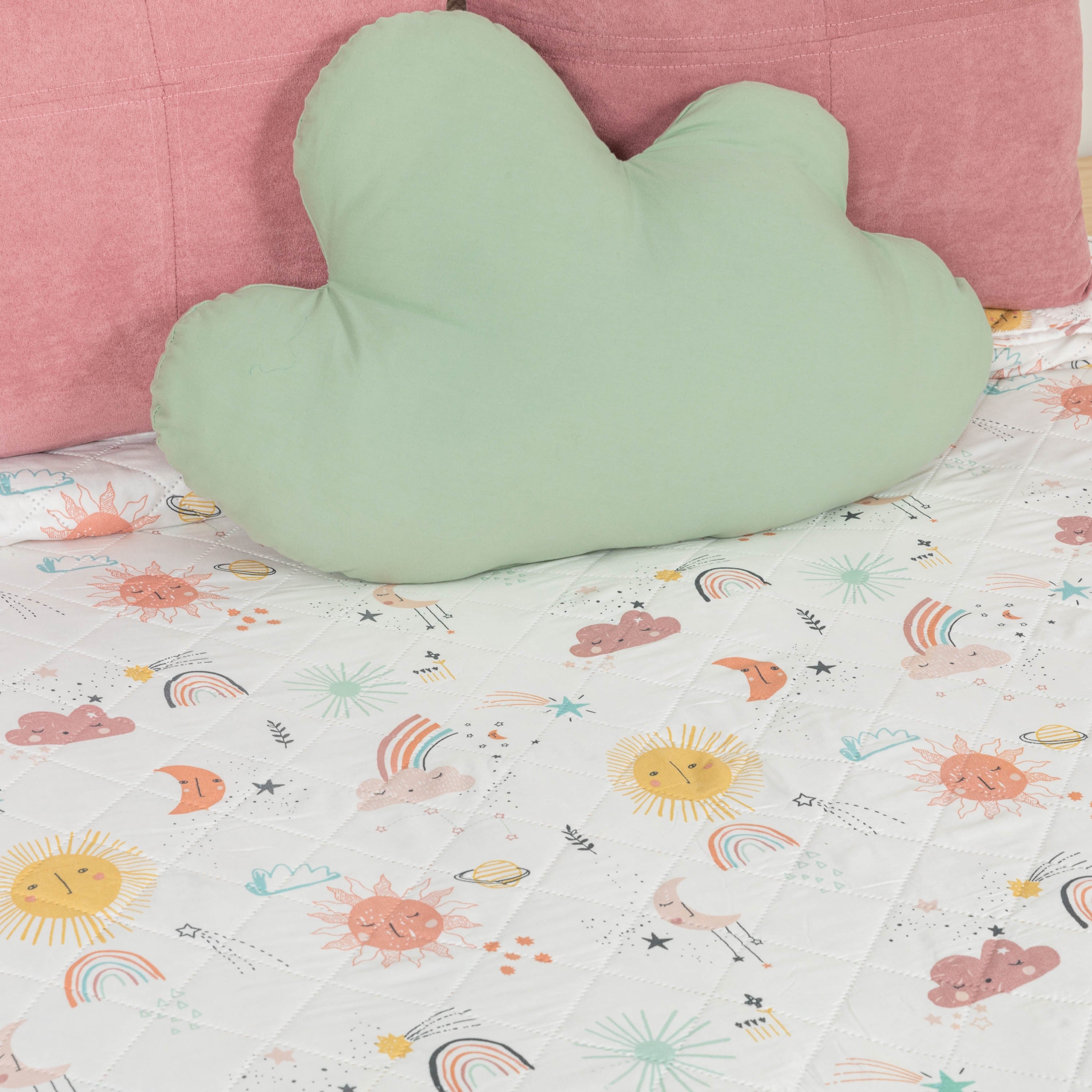 Colcha bouti Vilena mostarda