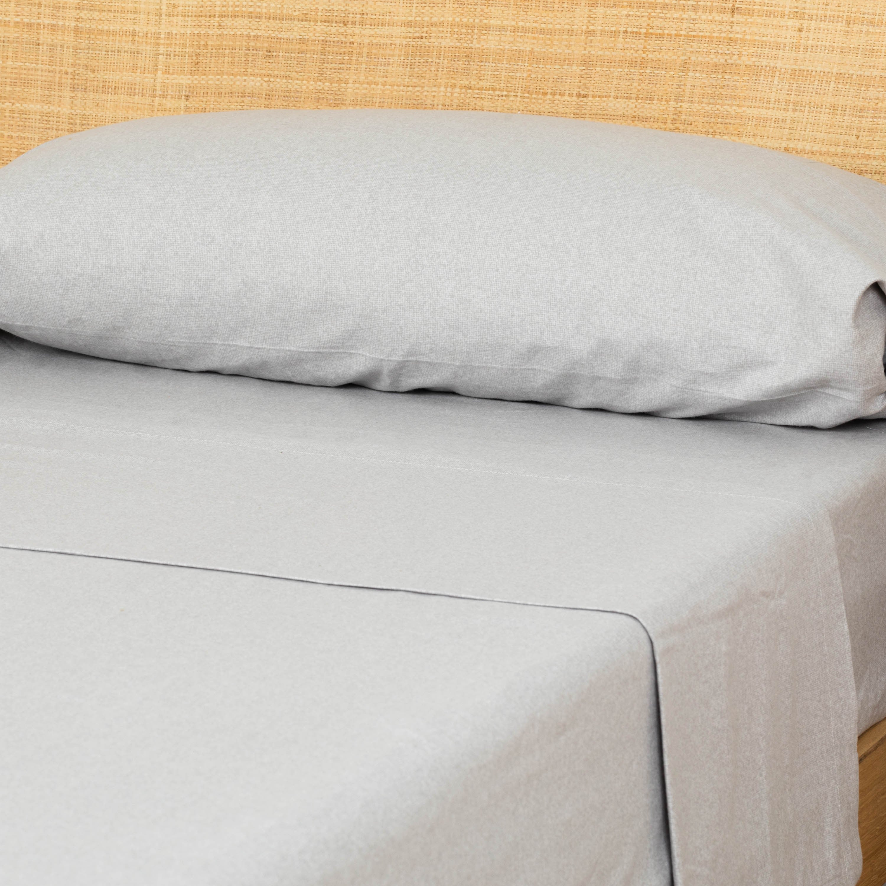 conjunto de lençóis de flanela lisa