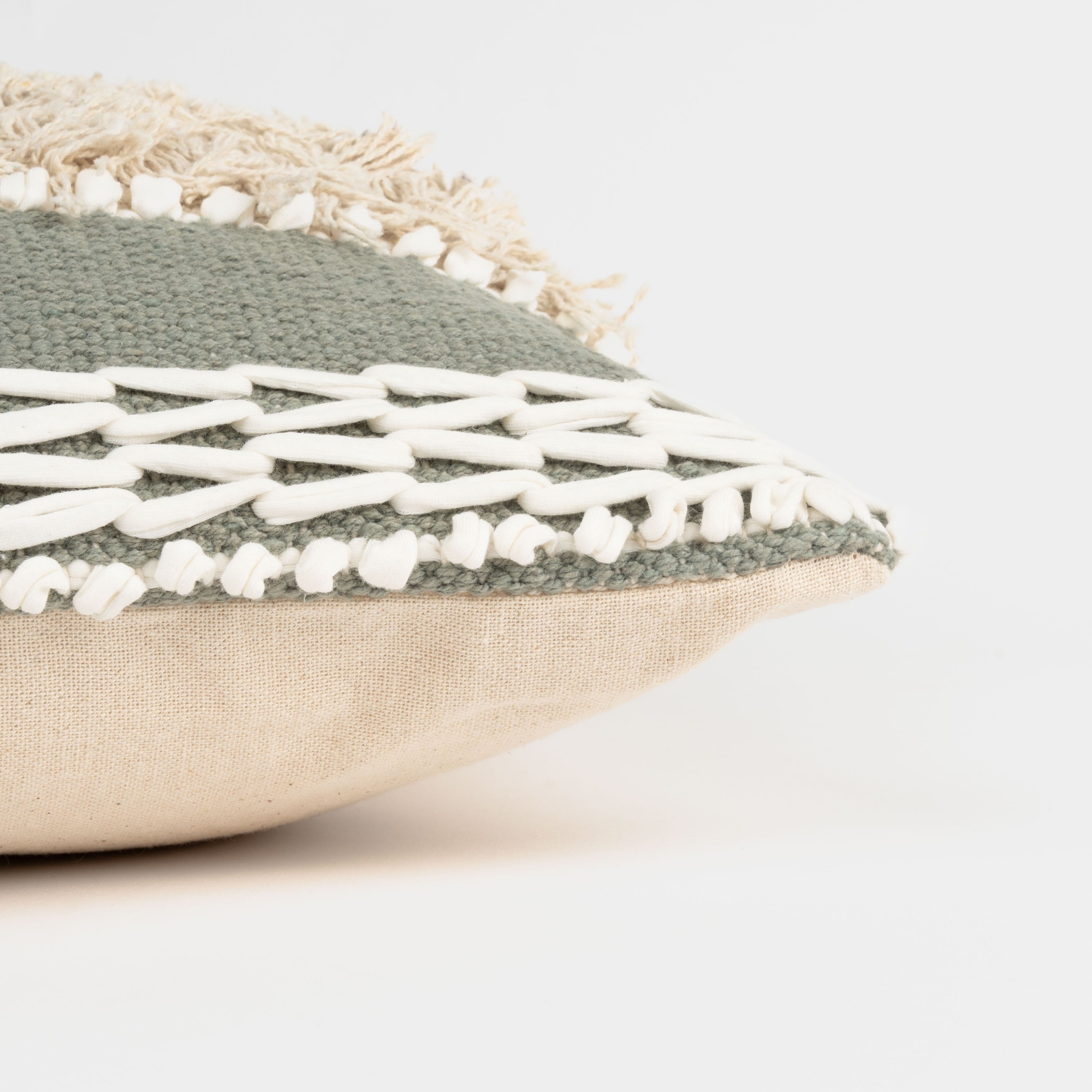 Almofada retangular Domus em algodão 30x50 - capa + enchimento