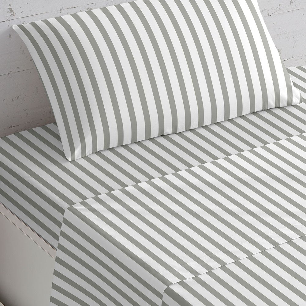 Jogo de lençóis Raya Aviles em percal verde militar