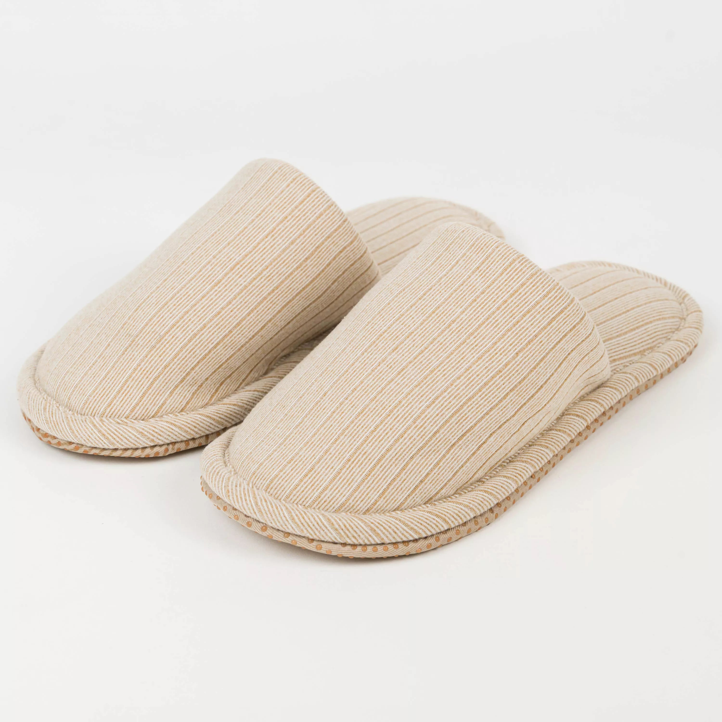 Chinelo Channel com listras largas lisas