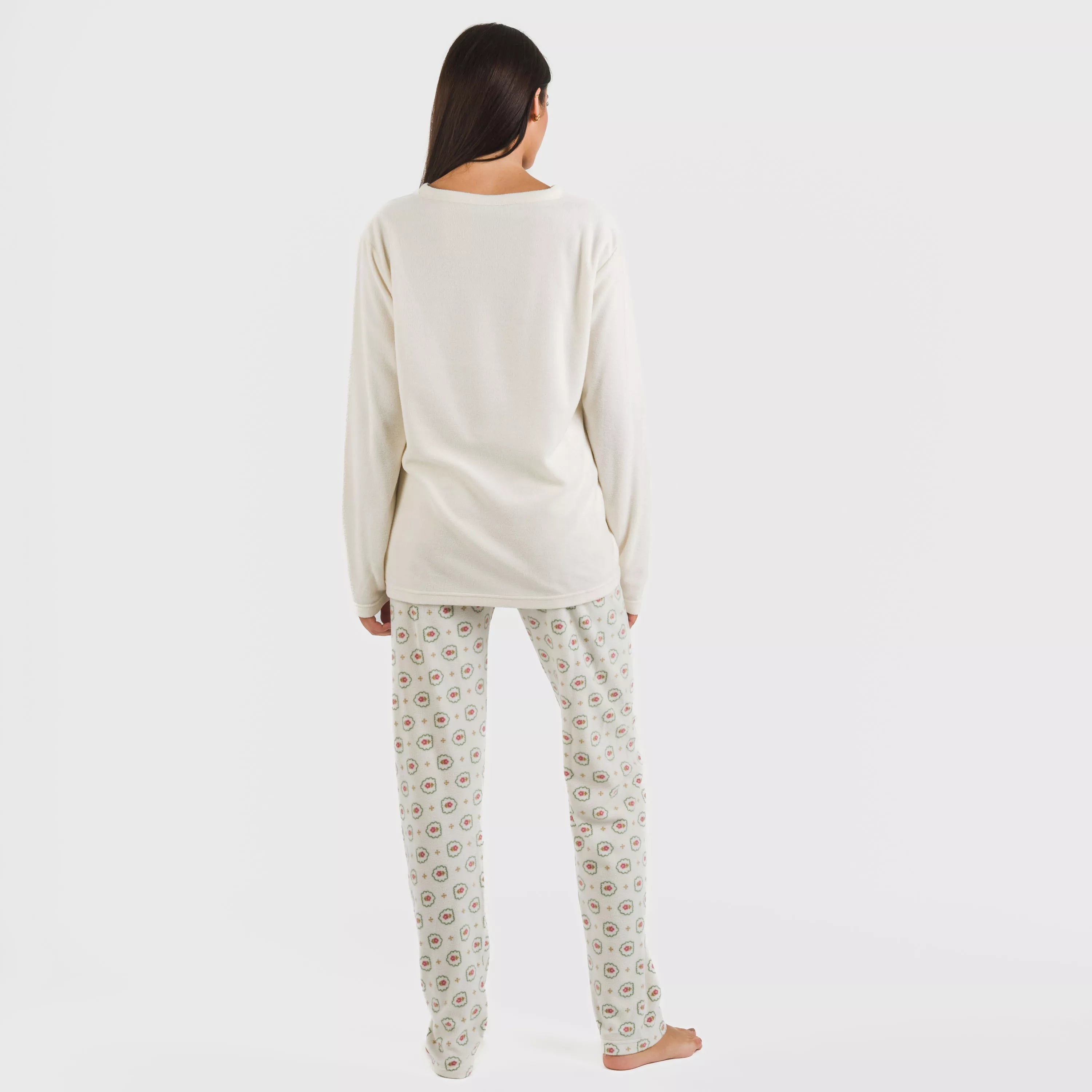 Pijama polar natural Tulina
