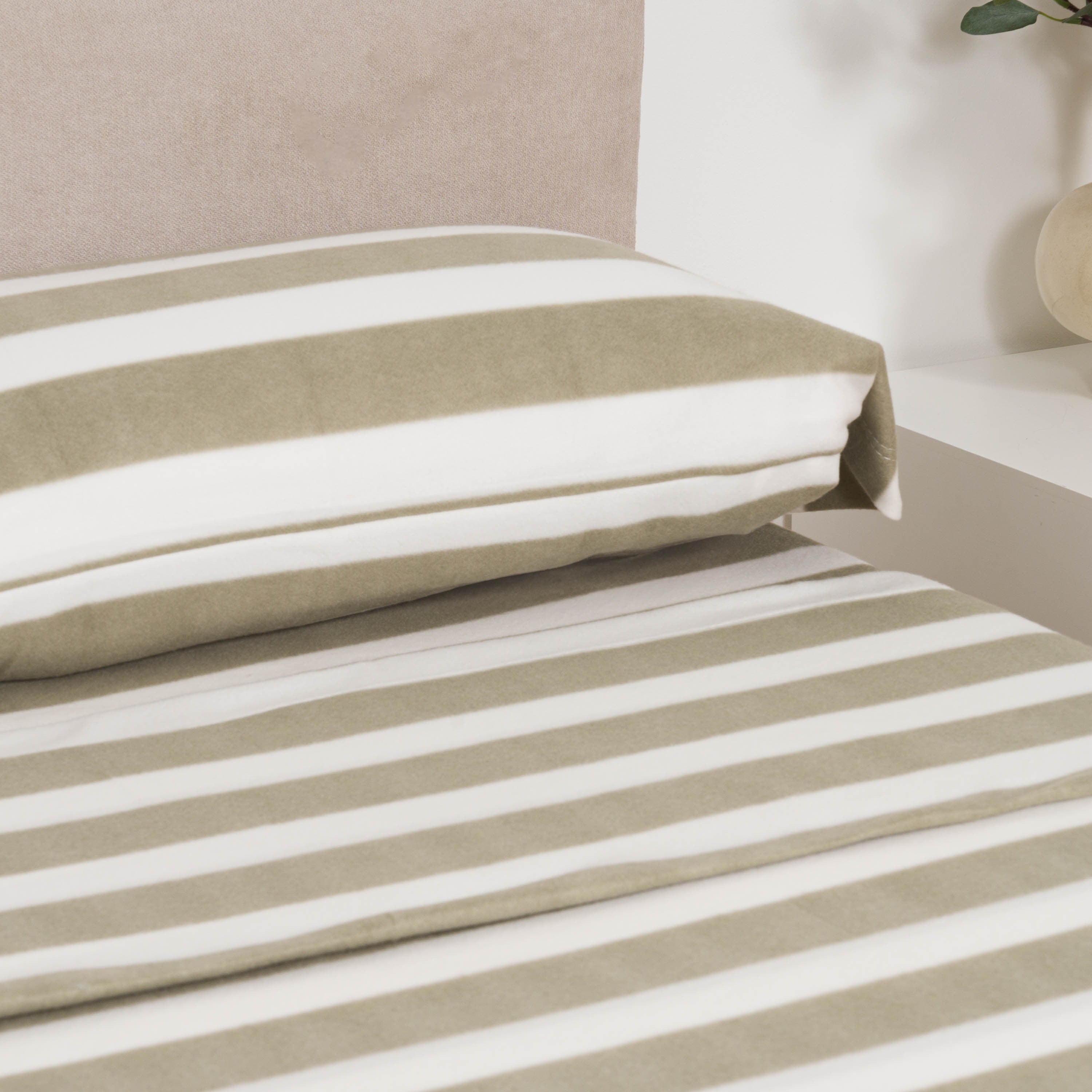 Conjunto de lençóis Vinia Green Striped Pyrenees