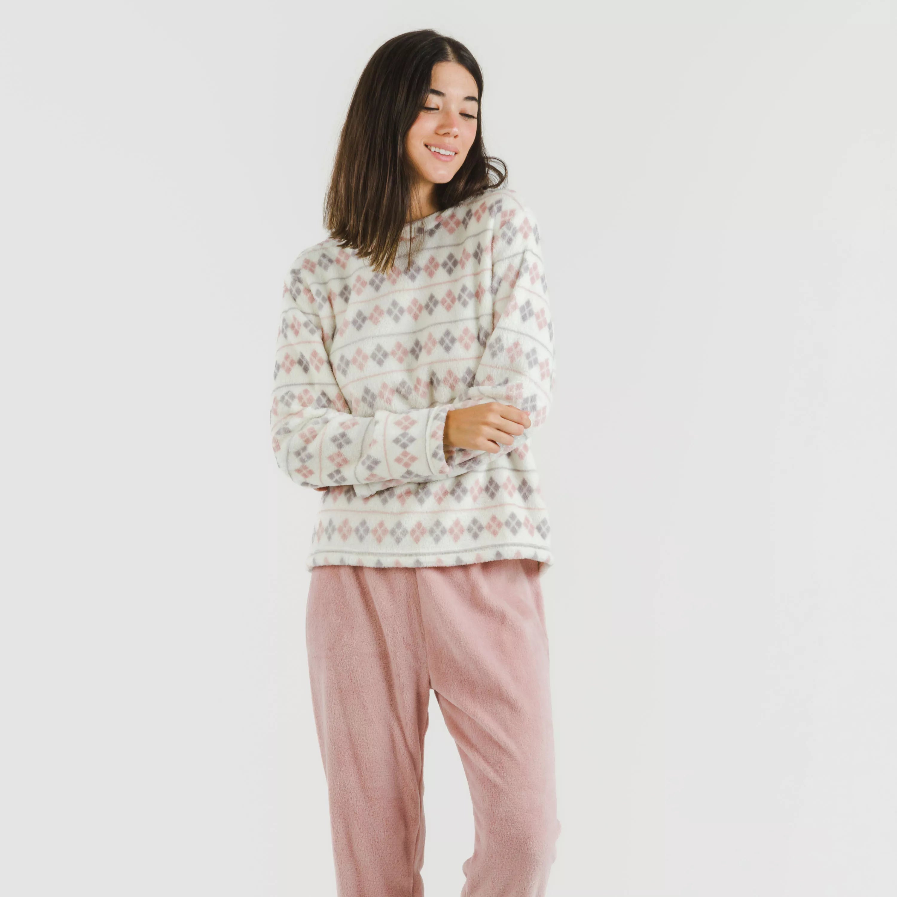 Pijama cor malva Coral Casimira
