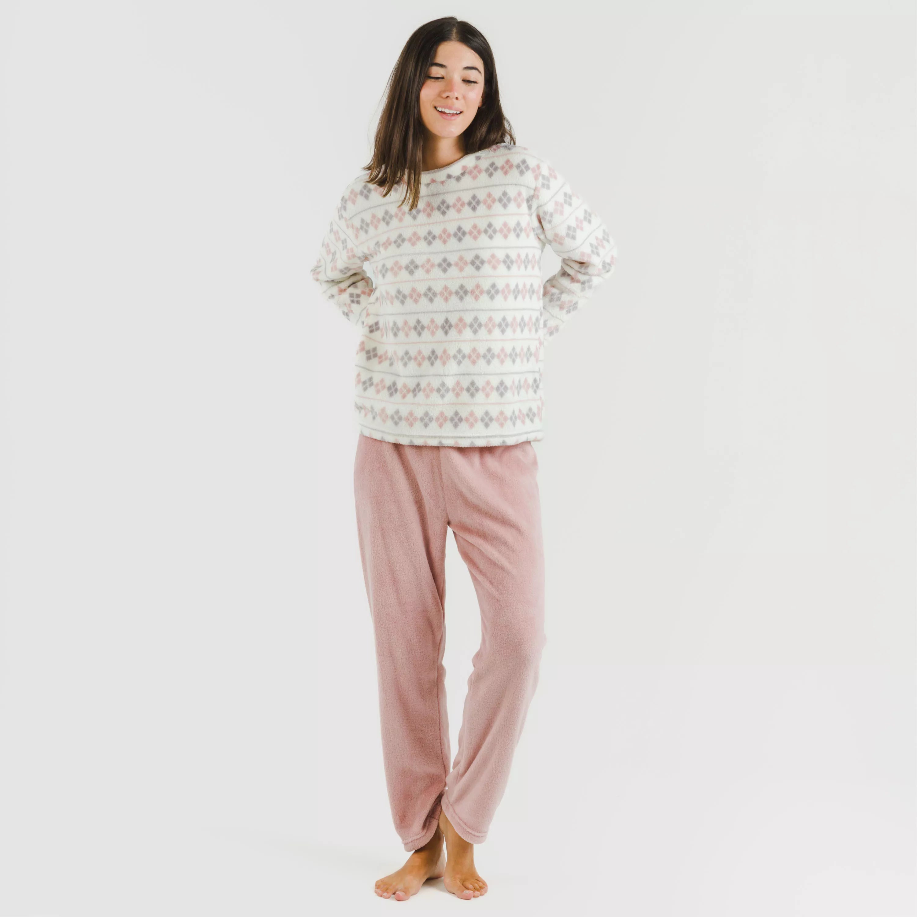 Pijama cor malva Coral Casimira