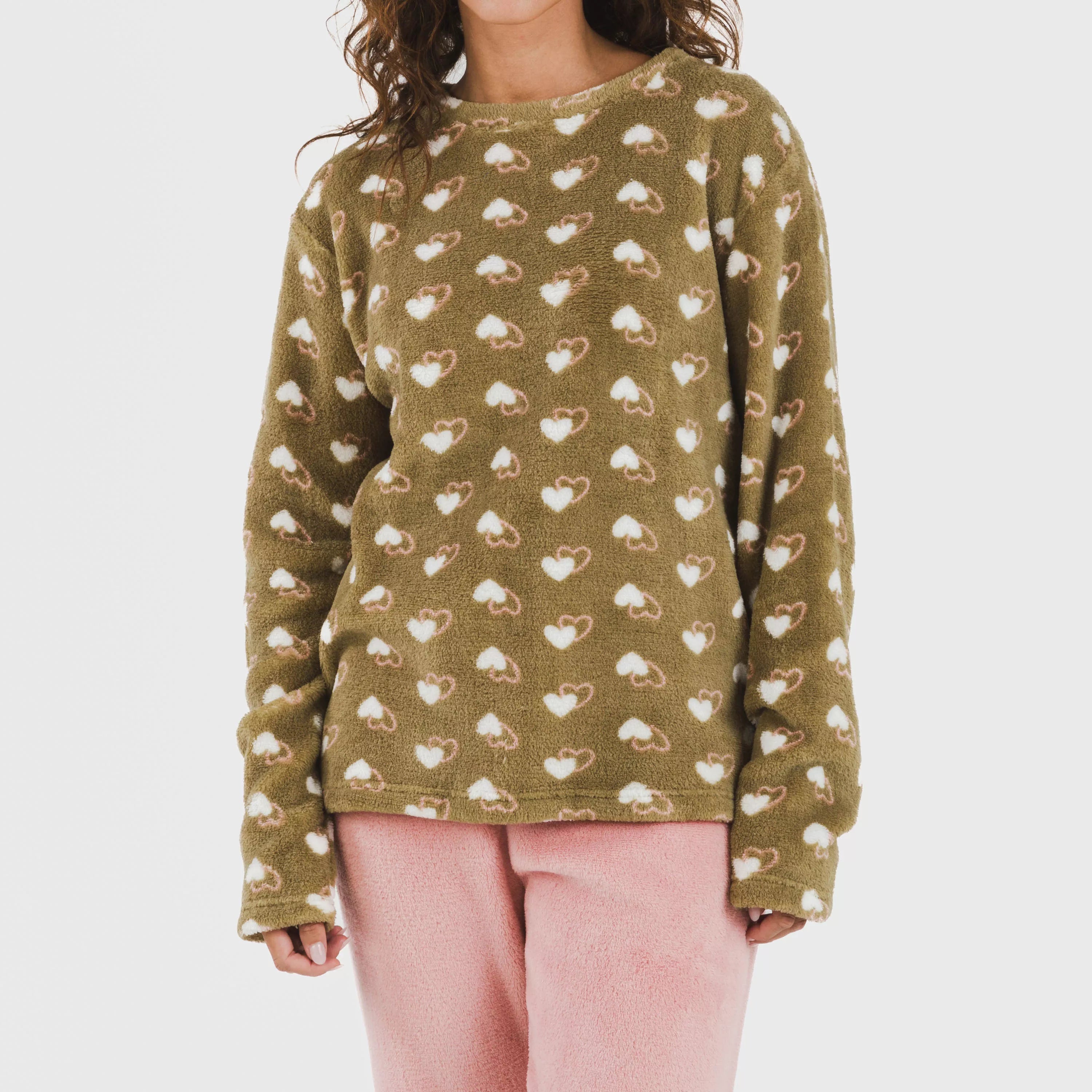 Pijama Estelle rosa coral