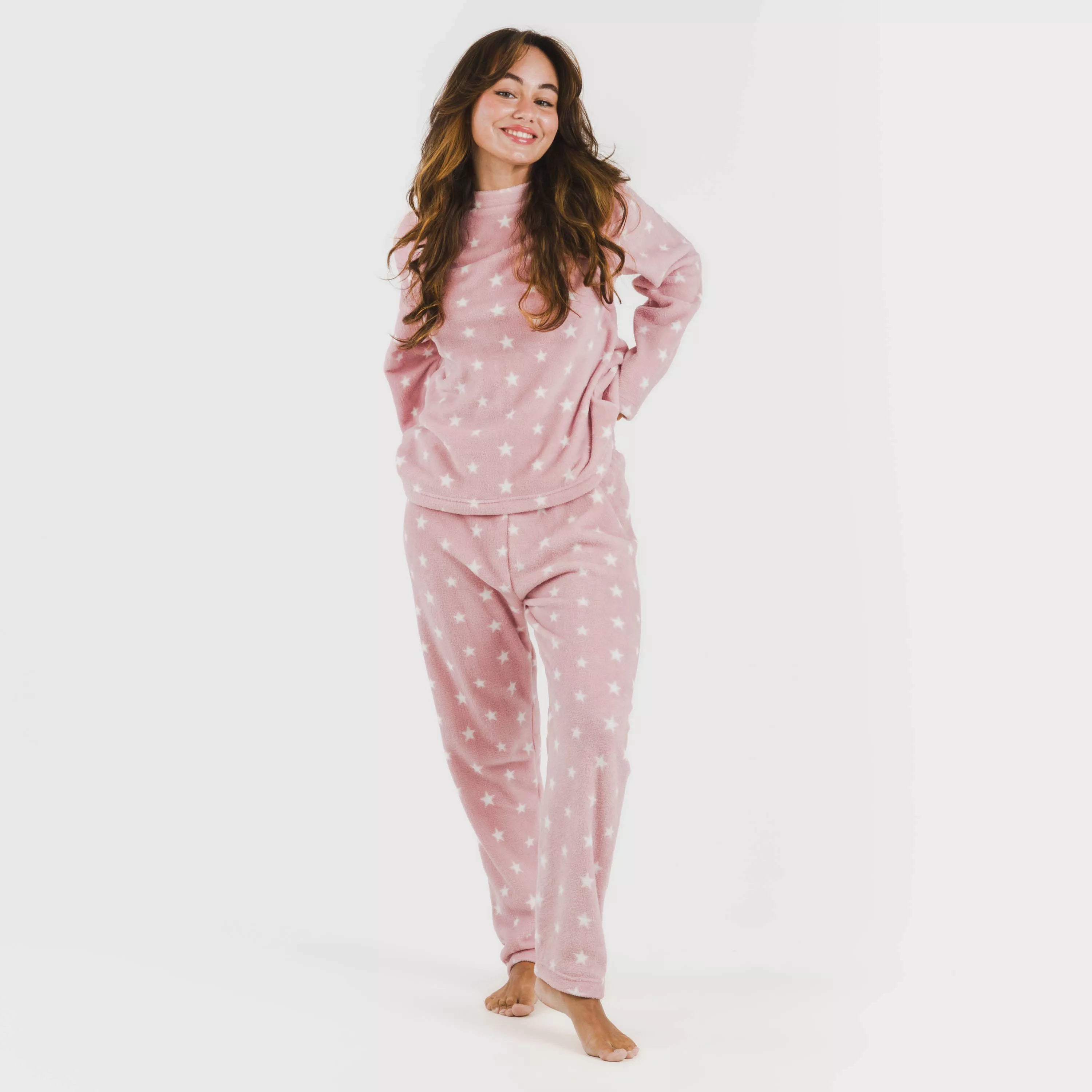 Pijama coral rosa Vitality