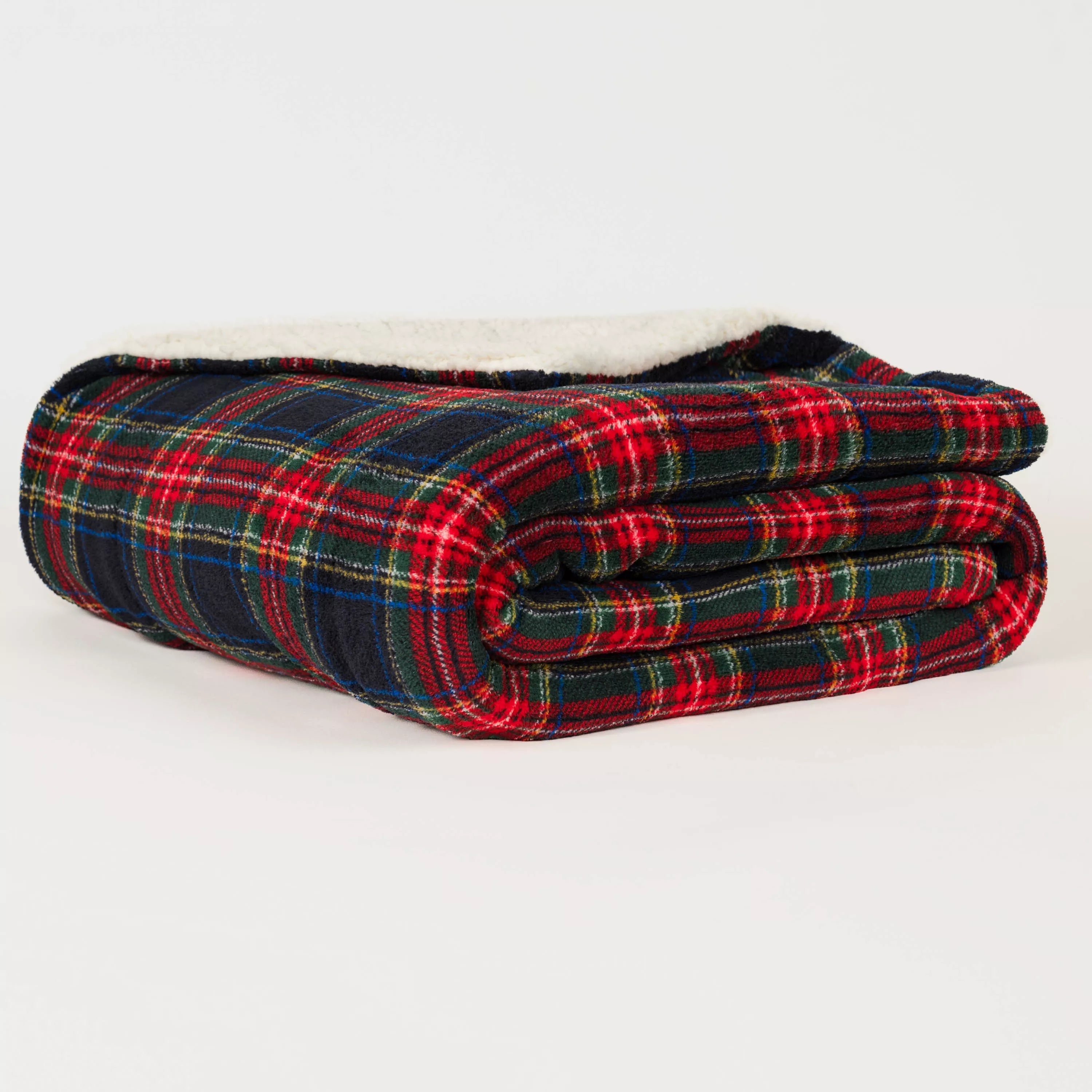 COPERTA SHERPA A QUADRI JAIRO