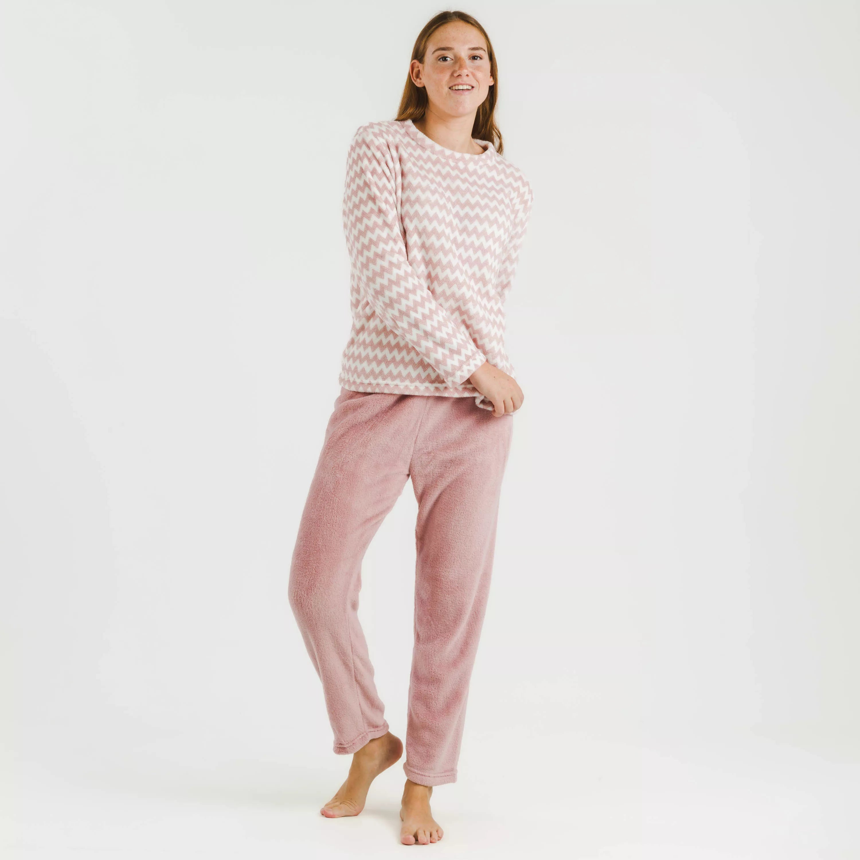 Pijama Jeannine rosa coral
