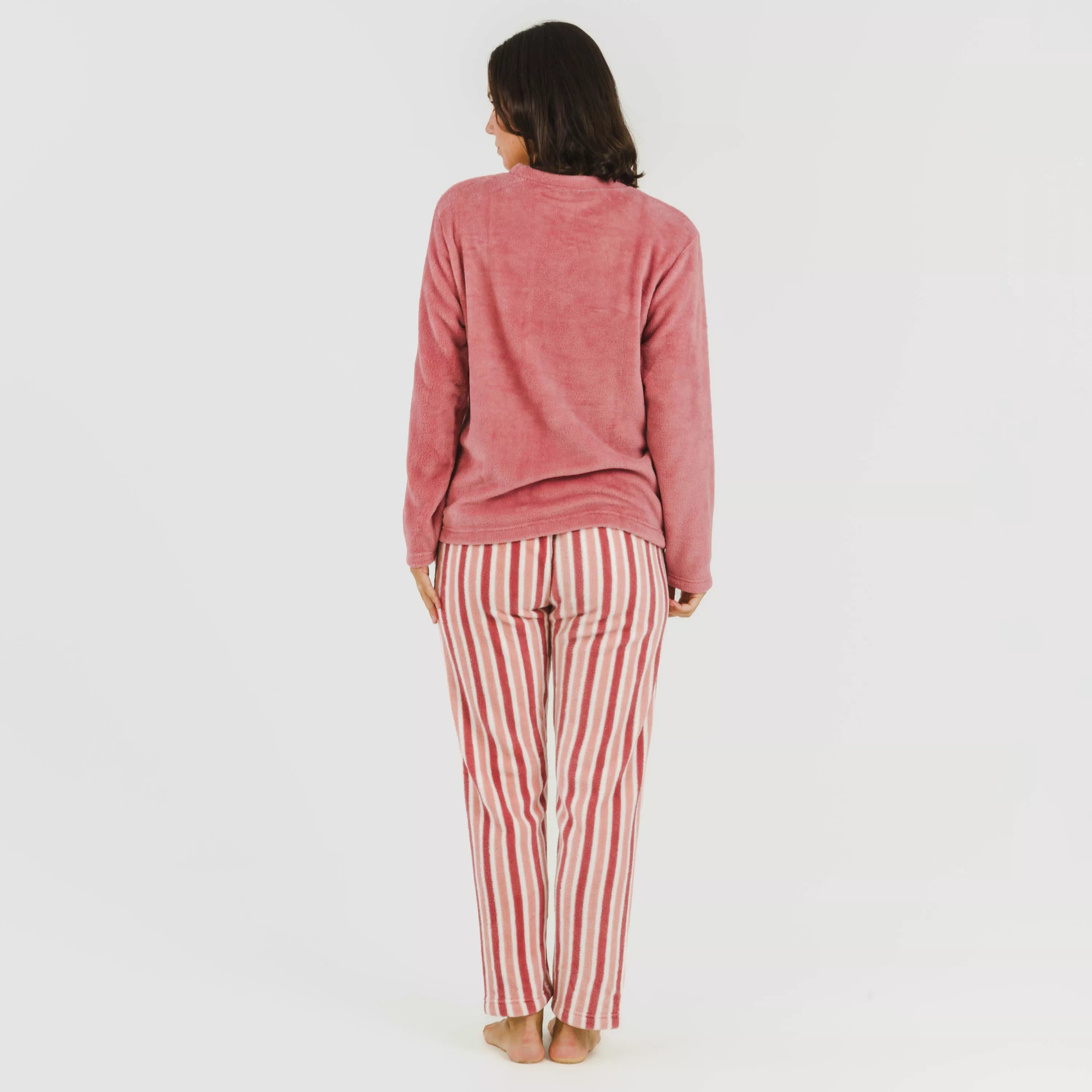 Raya Brooke pijama rosa coral