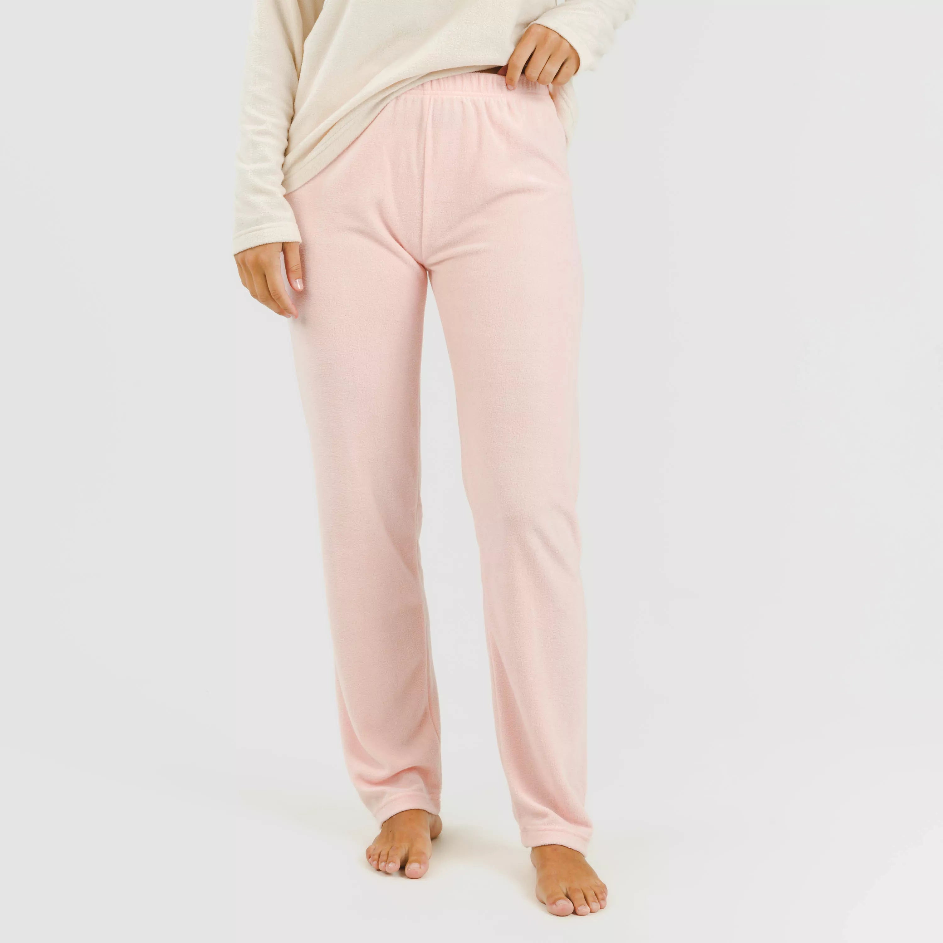 Pijama polar Buho cabeça rosa