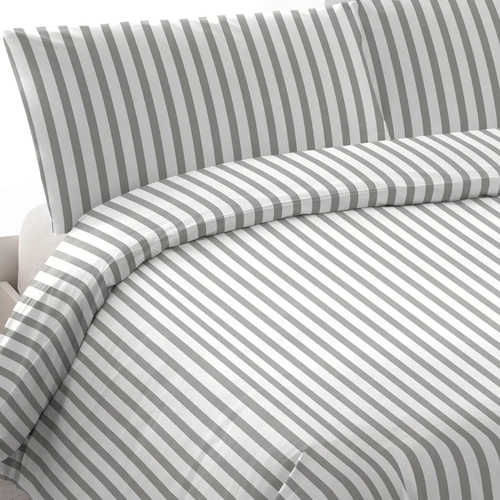 Capa de edredom Raya Aviles em percal verde militar