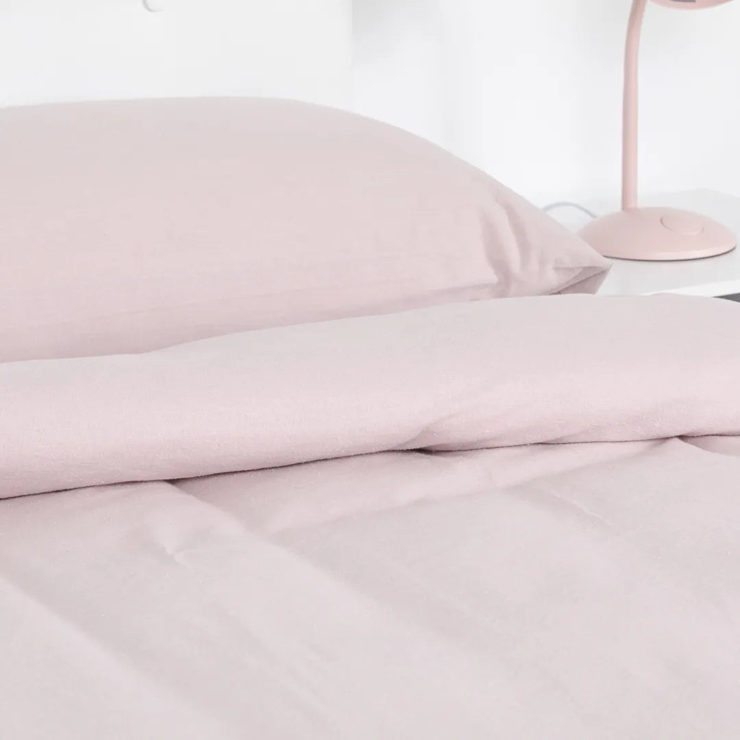 CAPA DE EDREDOM DE FLANELA LISA