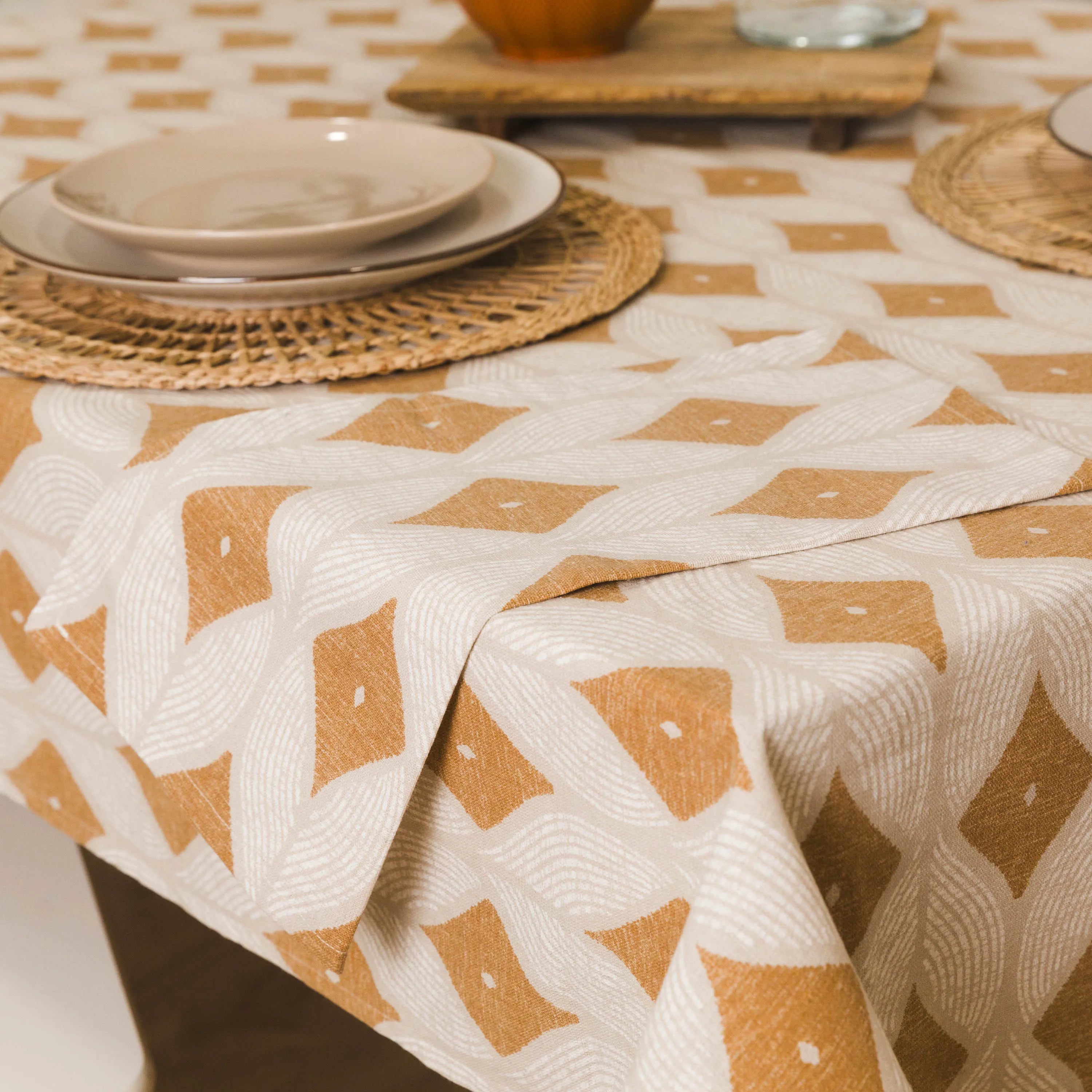 Toalha de mesa Cabot resistente a manchas