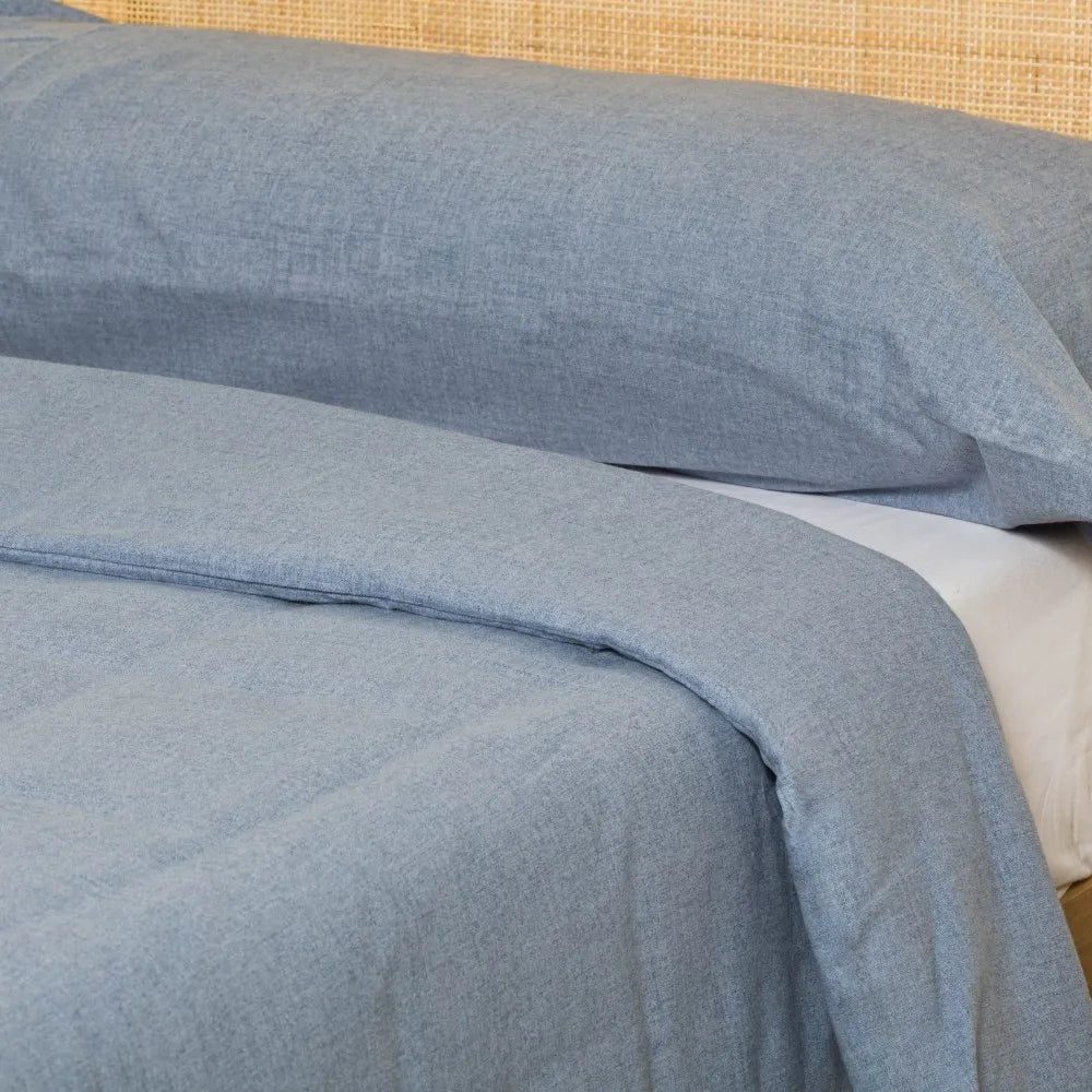 CAPA DE EDREDOM DE FLANELA LISA