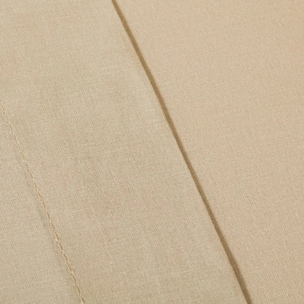 Jogo de lençóis PR em percal de algodão tingido