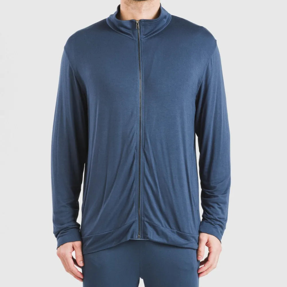 Moletom liso de viscose para homem