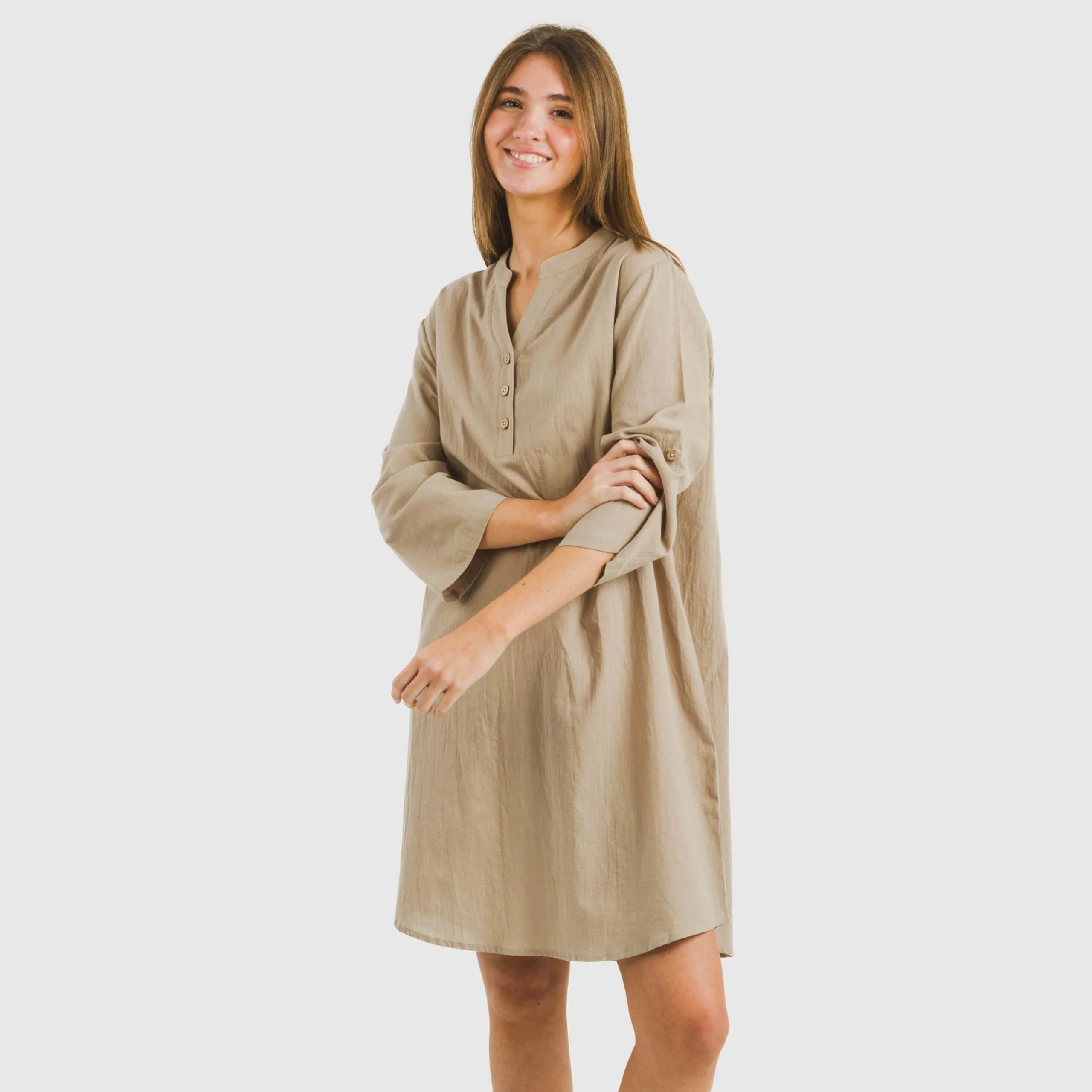 Camisola lisa de algodão