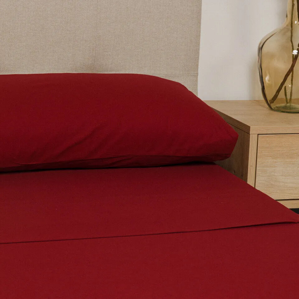 Jogo de lençóis PR em percal de algodão tingido