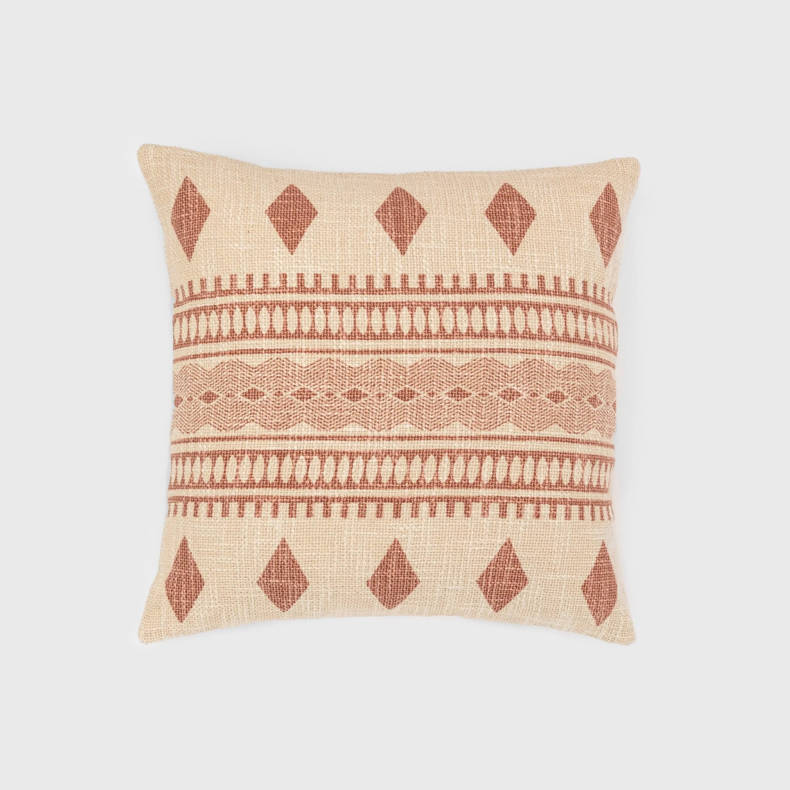 Almofada quadrada Fauno em algodão 45x45 - capa + enchimento