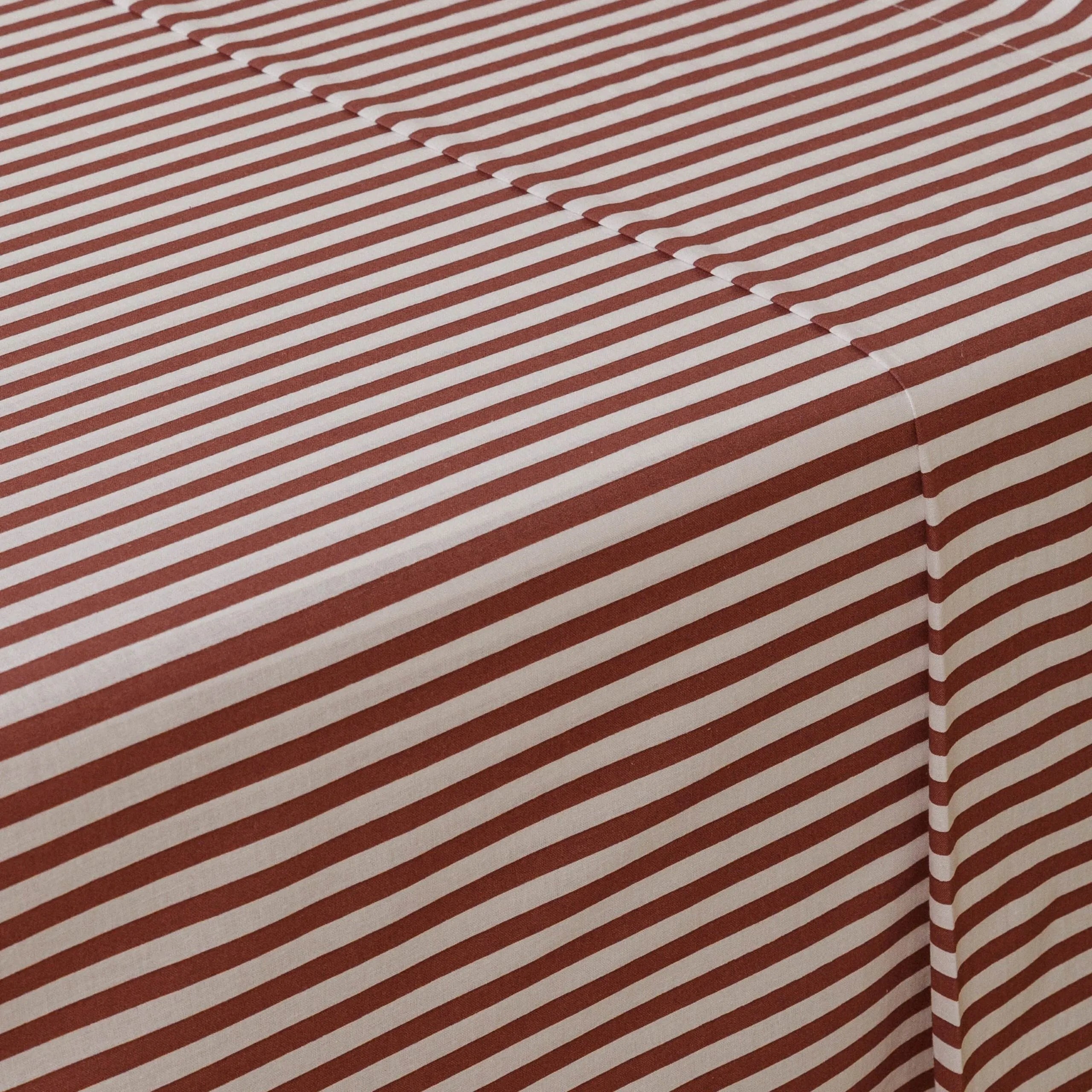 Jogo de lençóis listrados Corina